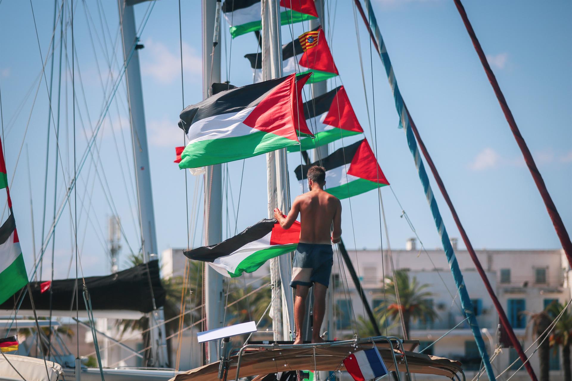 Última hora de la Flotilla a la Franja de Gaza: Varias embarcaciones han  sido ya interceptadas por las fuerzas israelíes - Infobae