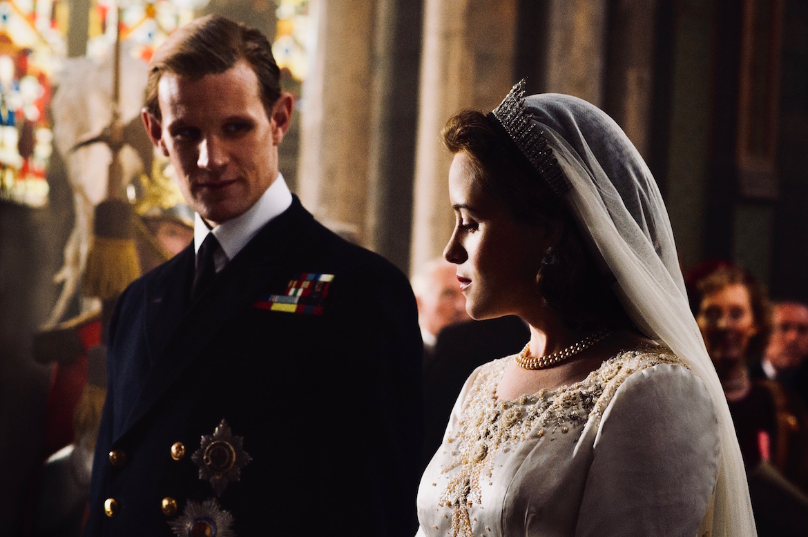 "The Crown" The series has been widely praised by critics for its careful production, solid script, and compelling performances. (Netflix)