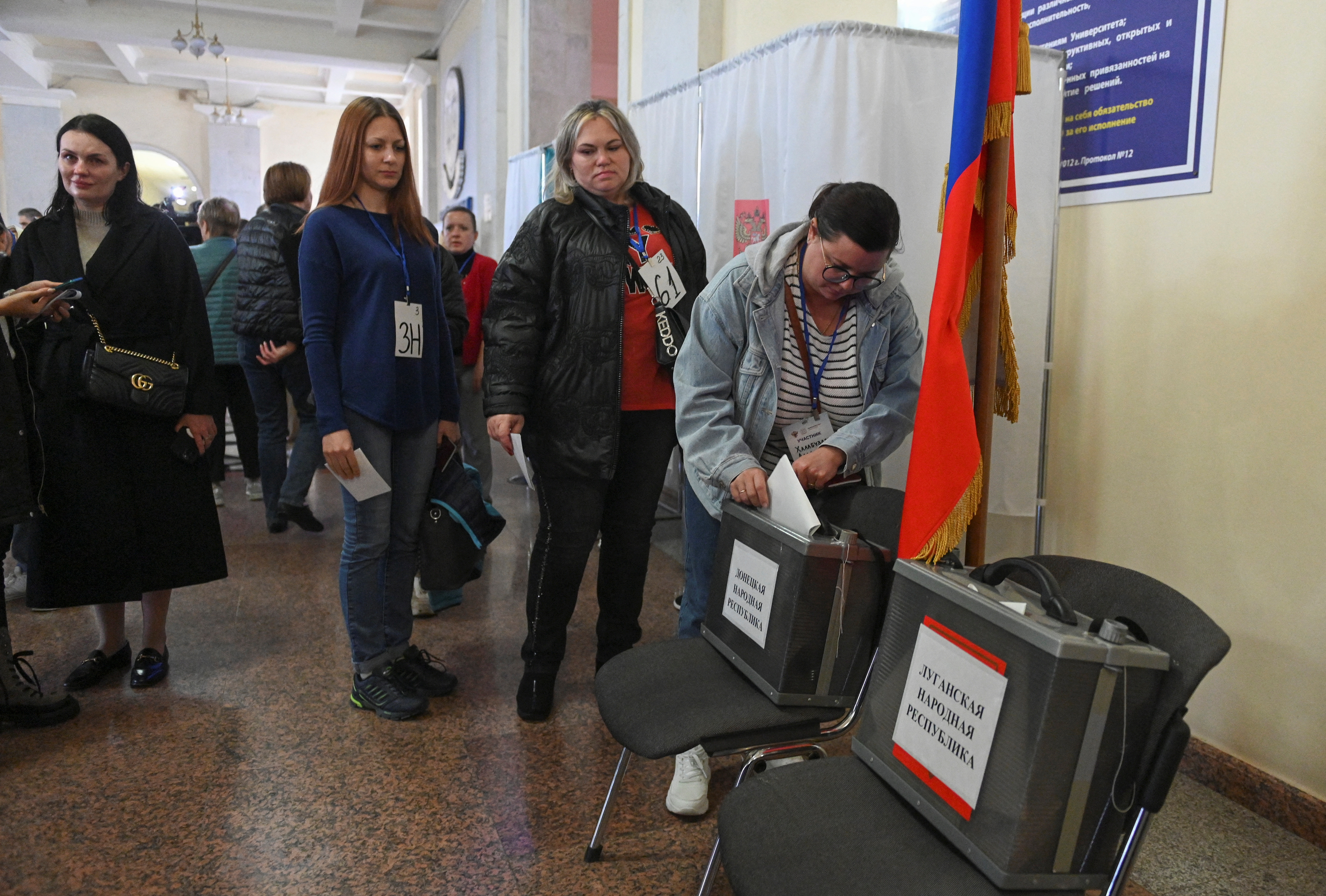 El régimen de Venezuela envió observadores a los referendos ilegítimos de anexión convocados por Putin en territorios ucranianos