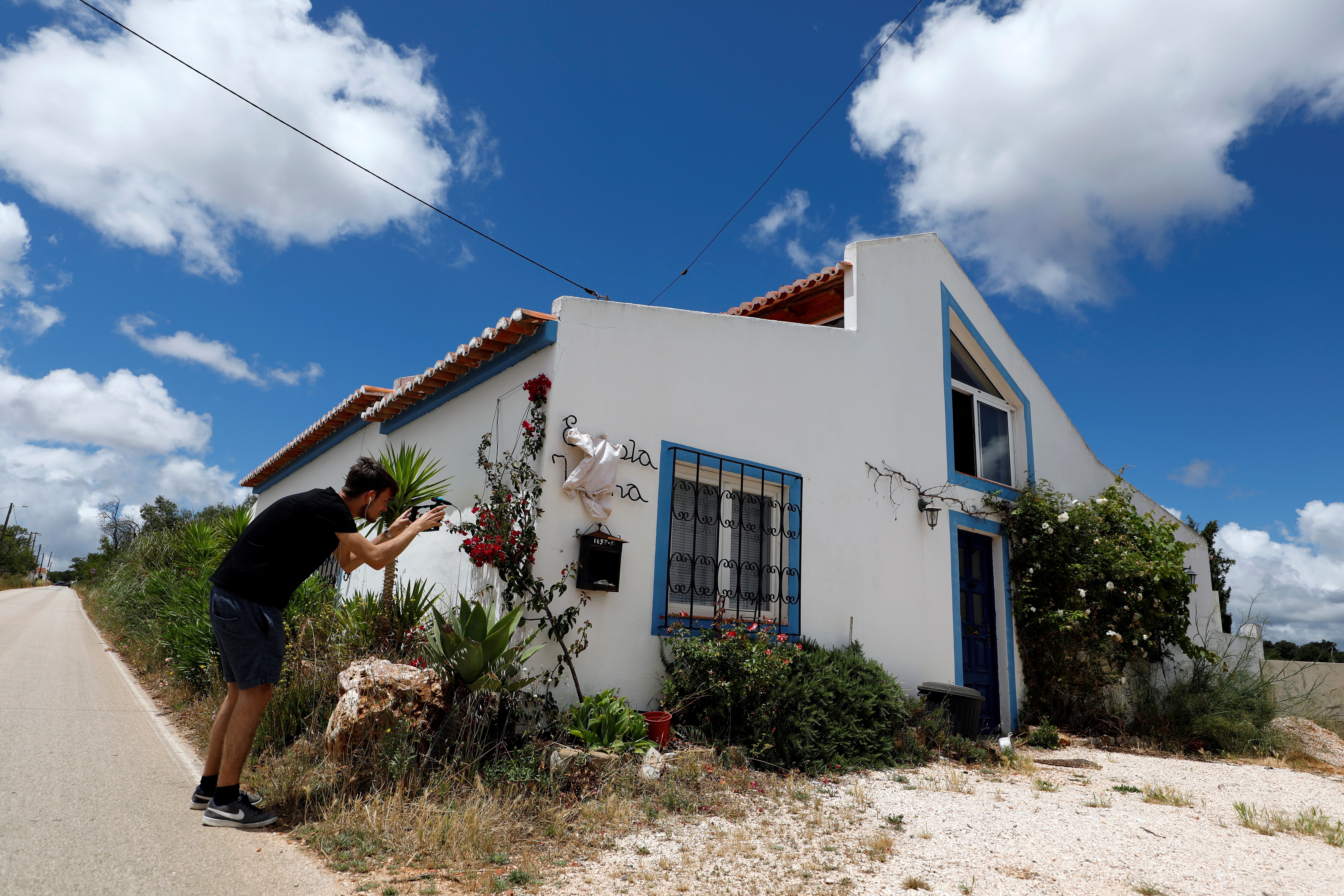 La casa de Christian Brueckner en Portugal, cerca de Praia da Luz, donde fue raptada la pequeña Madeleine McCann en mayo de 2007 (Reuters)