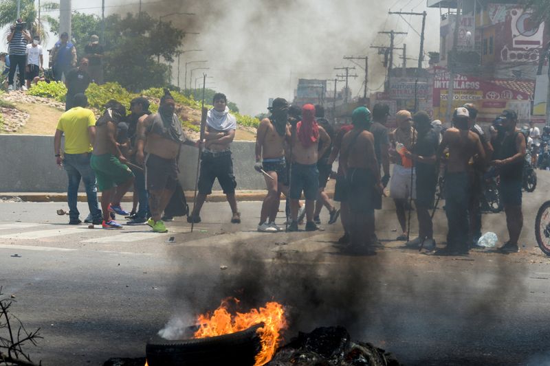 Protestas en Santa Cruz (REUTERS/Andrea Martinez)