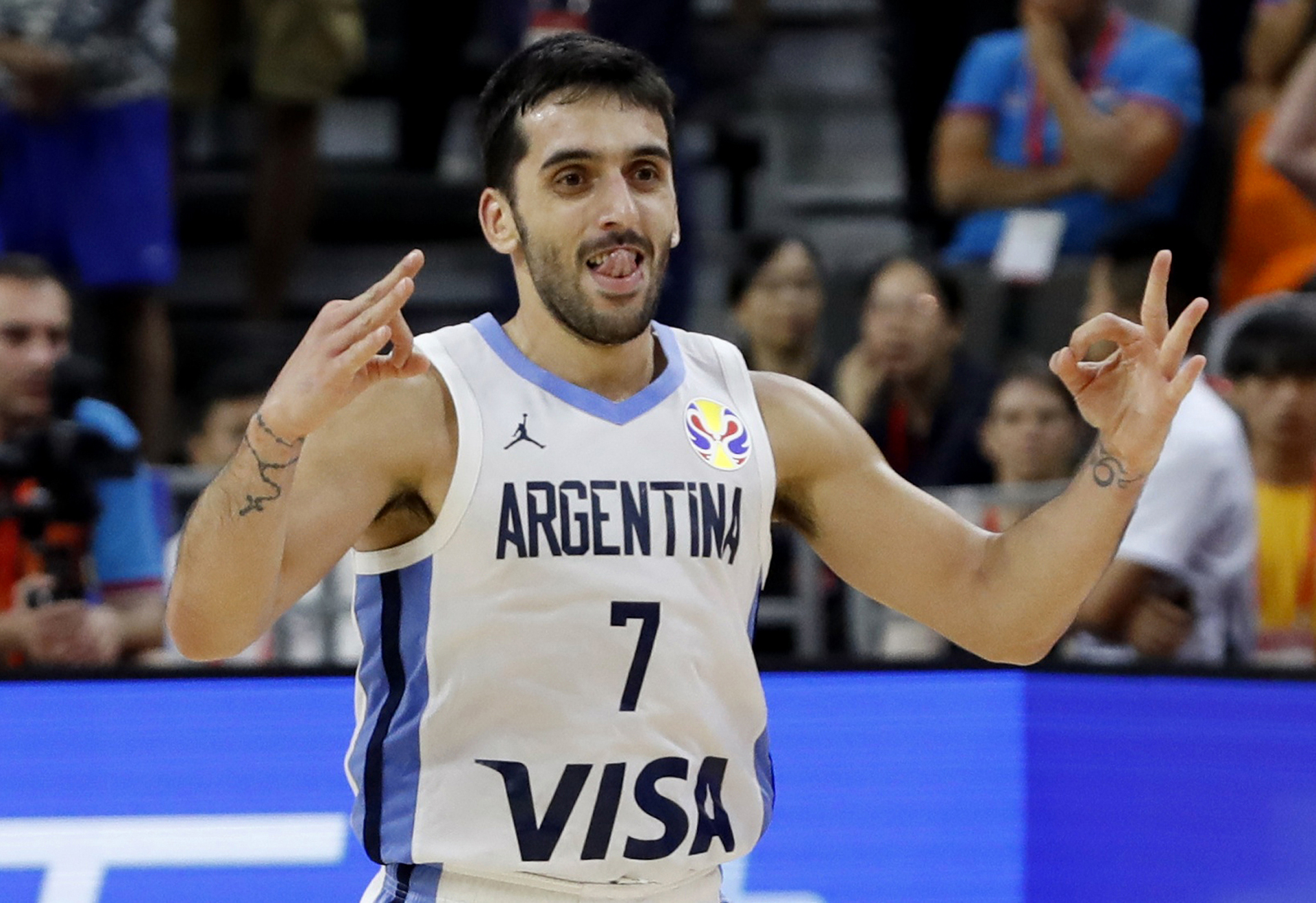 Argentina-Japón en básquet, uno de los destacados de esta jornada (Foto: Reuters)