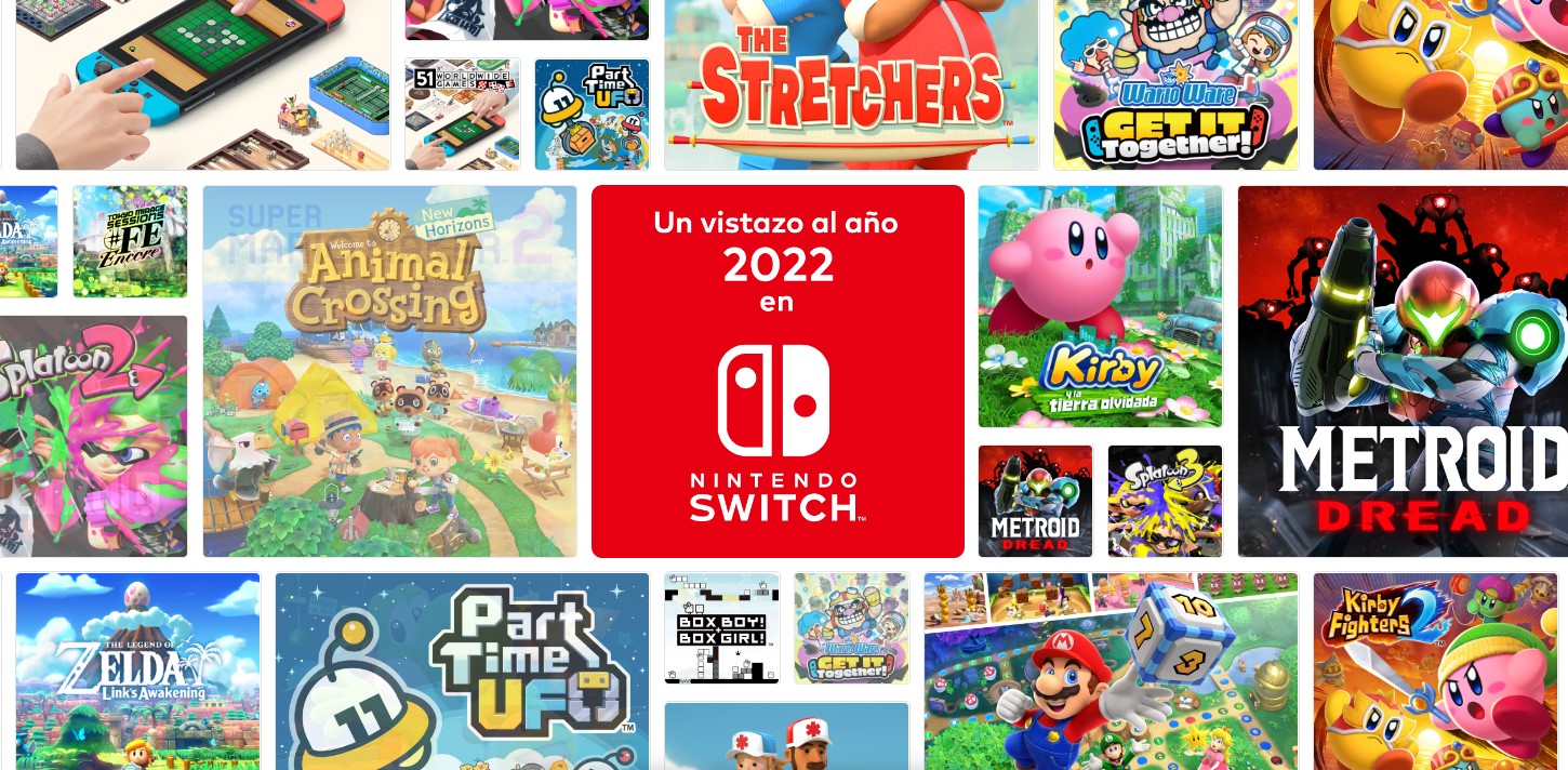 Cómo ver el resumen de horas jugadas en Nintendo Switch durante 2022
