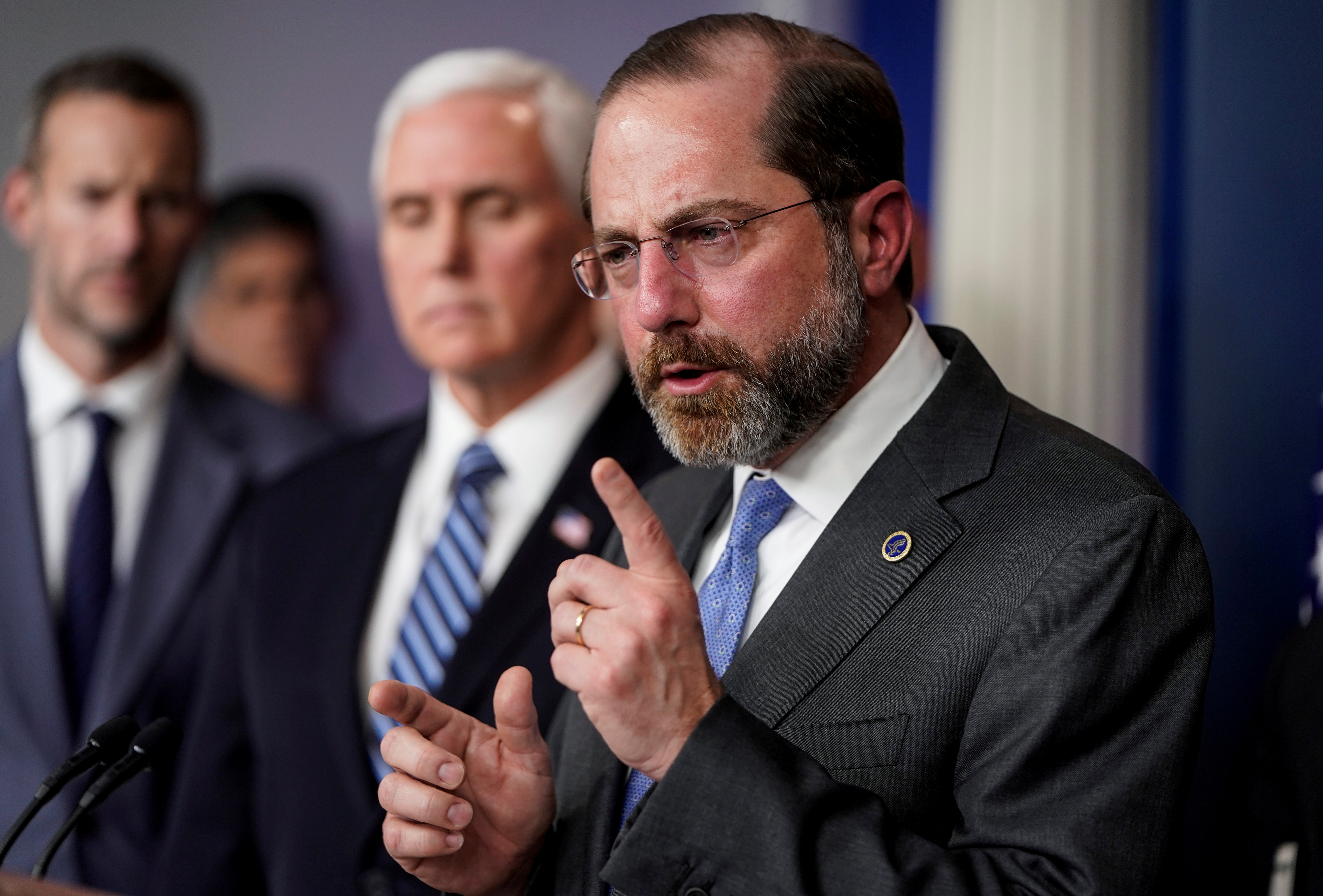 Alex Azar, secretario de Salud (Reuters)