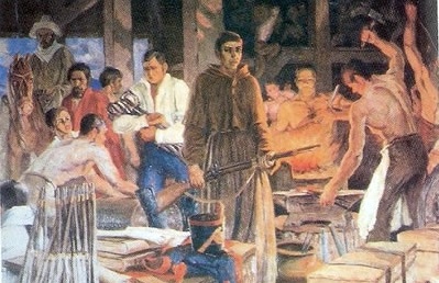 Los encomenderos en la Nueva España debían hacerse cargo de un grupo de indígenas para vigilar sus trabajos en las tierras. 