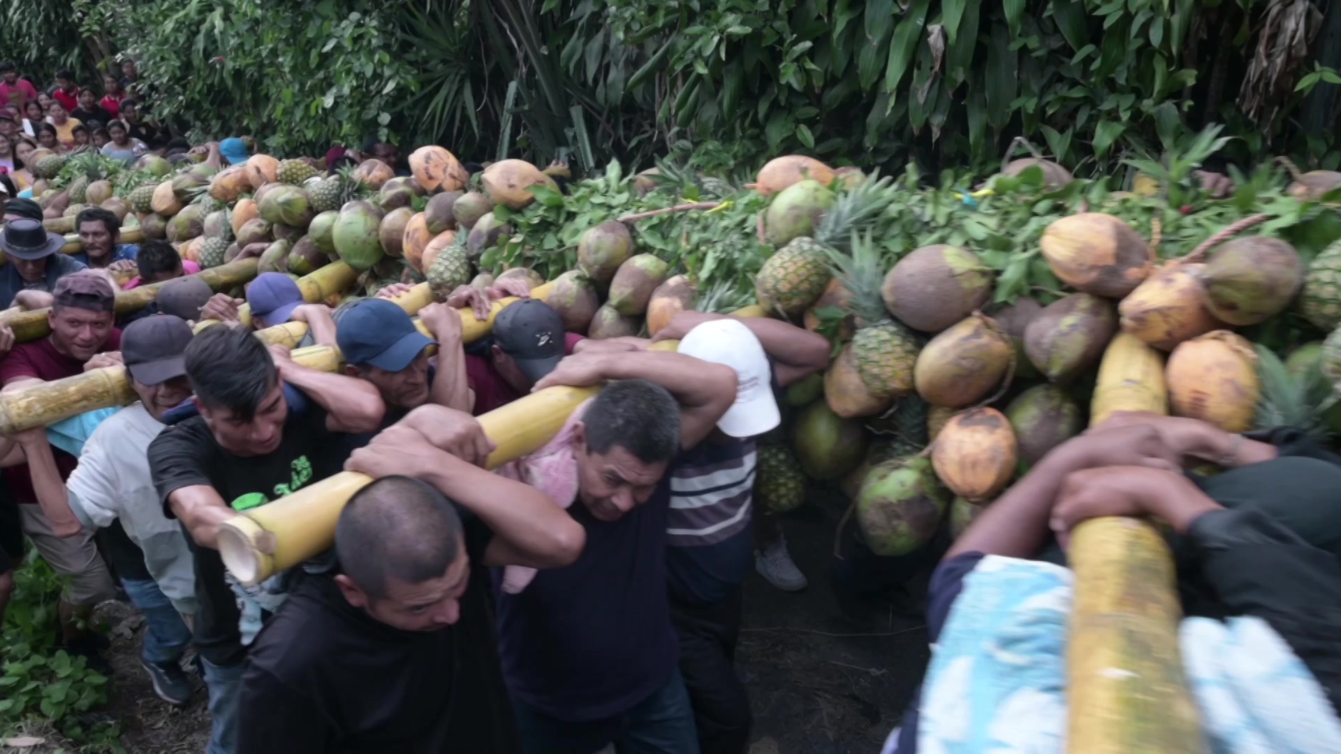 Salvadoreños Celebran Cosecha De Frutas Y Rinden Tributo A La Cruz Infobae 8792