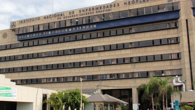 Instituto Nacional de Enfermedades Neoplásicas.