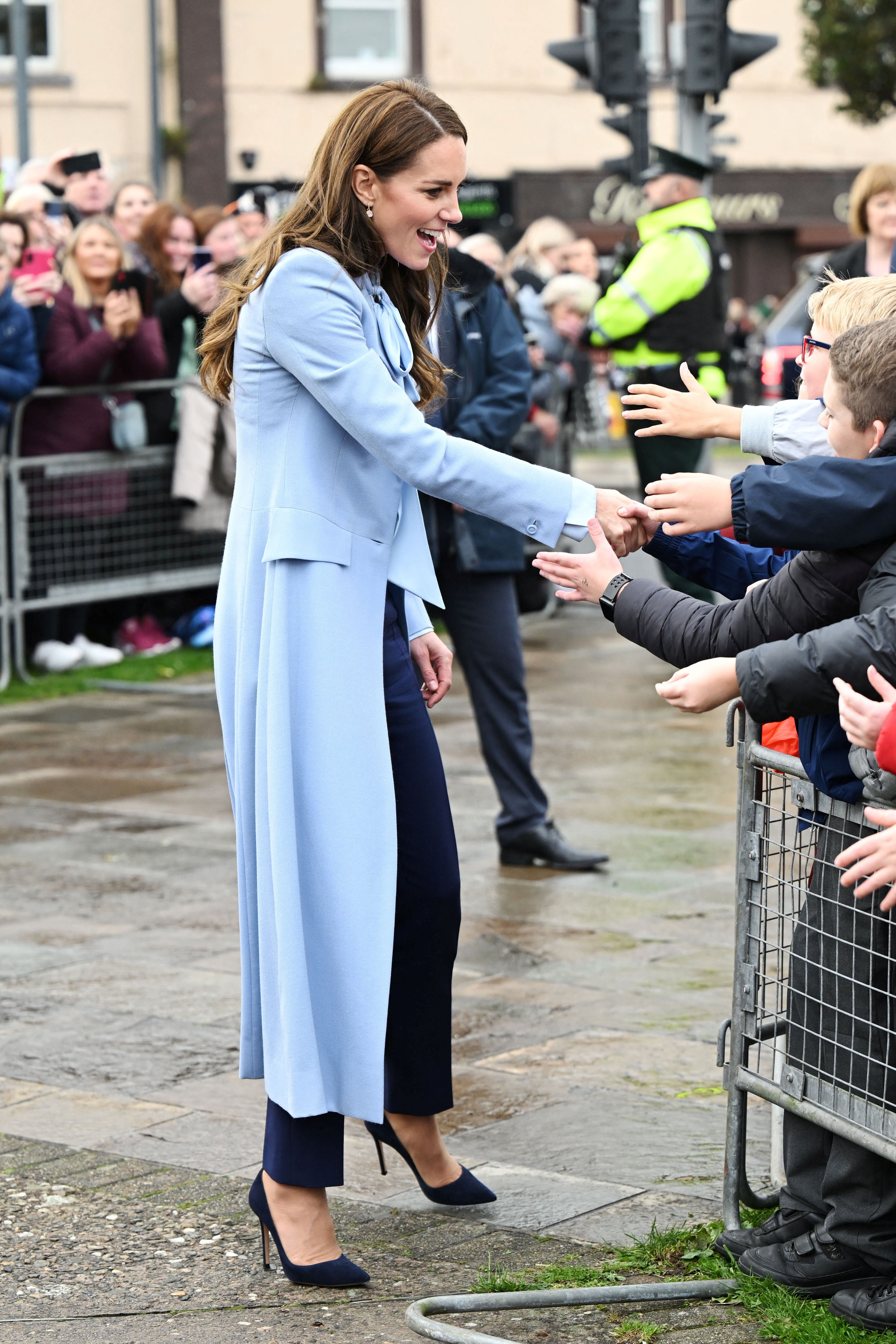 Kate Middleton durante una visita a Irlanda del Norte en octubre de 2022. 