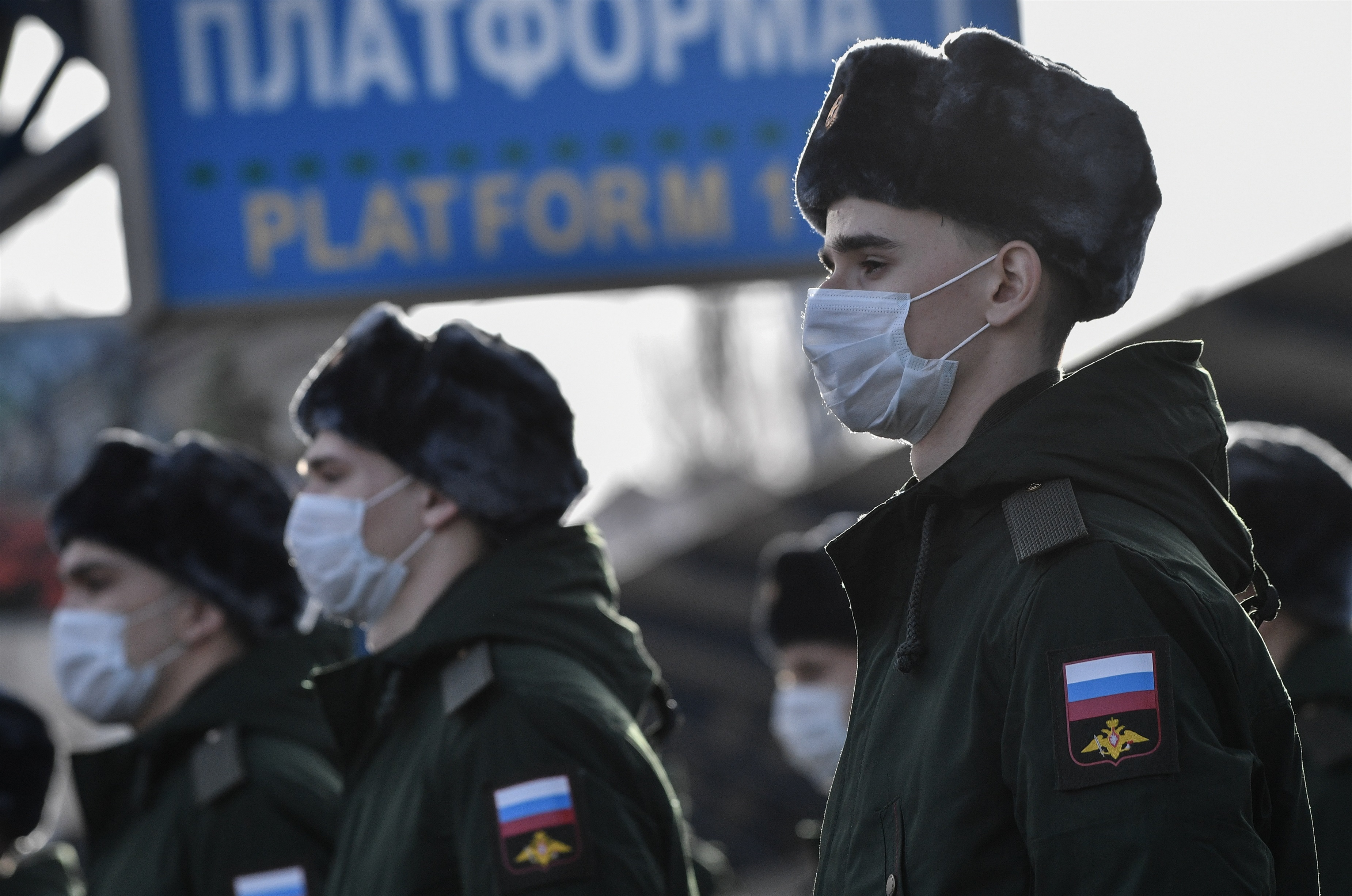 Militares rusos en Crimea (Ucrania). KONSTANTIN MIHALCHEVSKIY / SPUTNIK / CONTACTOPHOTO
