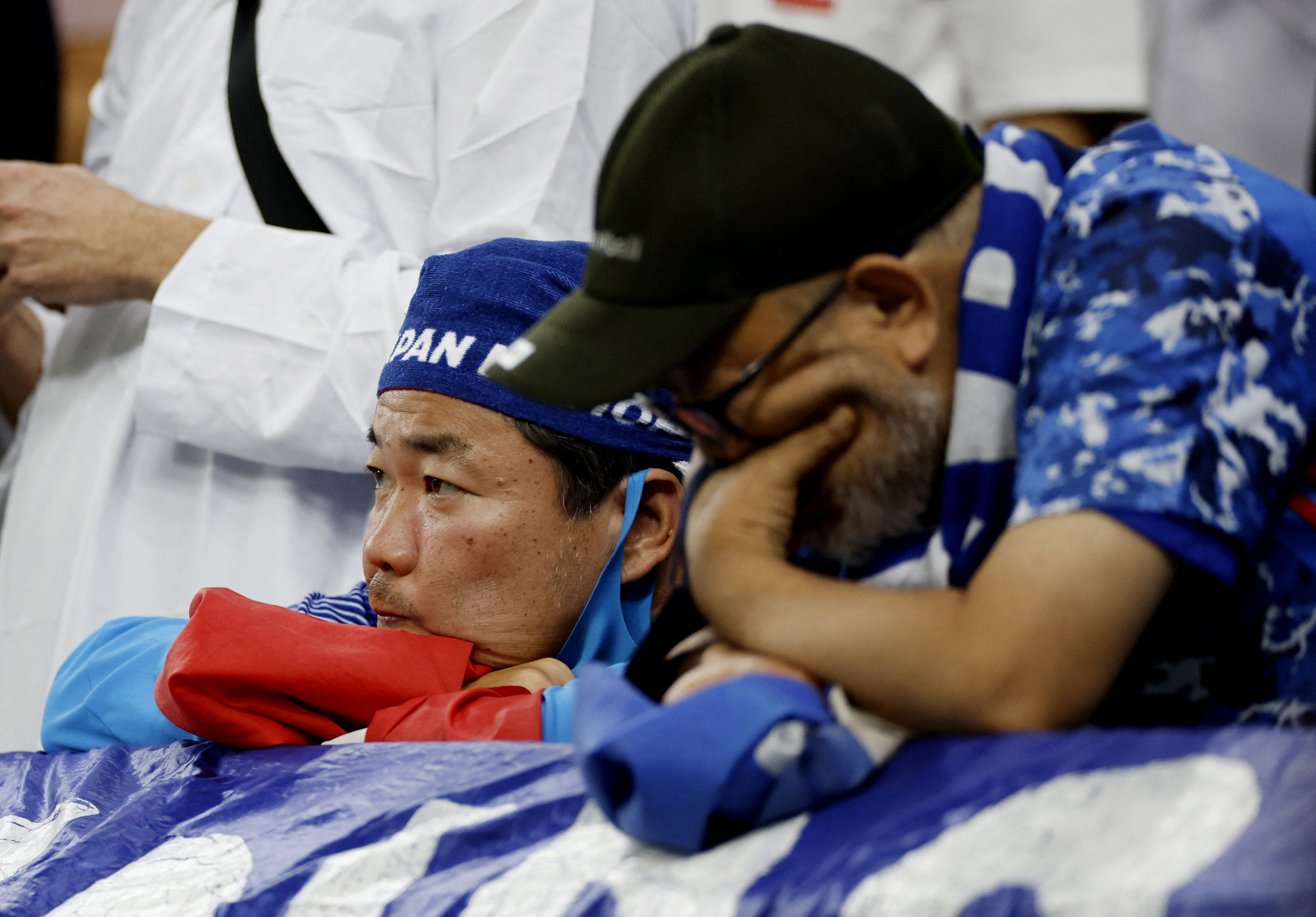 Croacia ya pasó de ronda y los japoneses ni pueden creerlo (REUTERS/John Sibley)