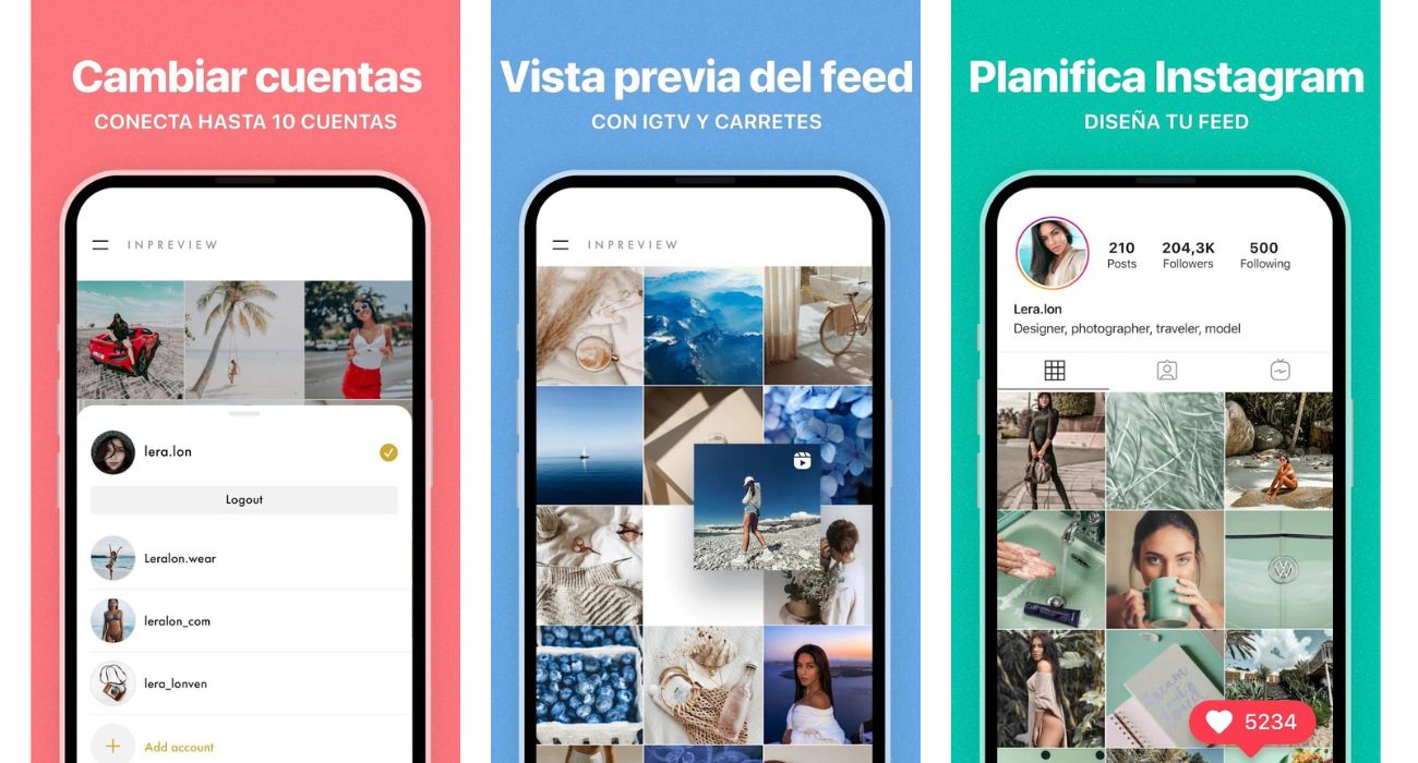 Preview for Instagram permite planificar y programar las publicaciones en Instagram. (Pantallazo)