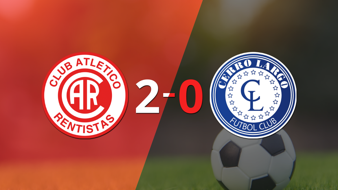 Con dos goles, Rentistas se impuso a Cerro Largo en el estadio Complejo de C.A. Rentistas