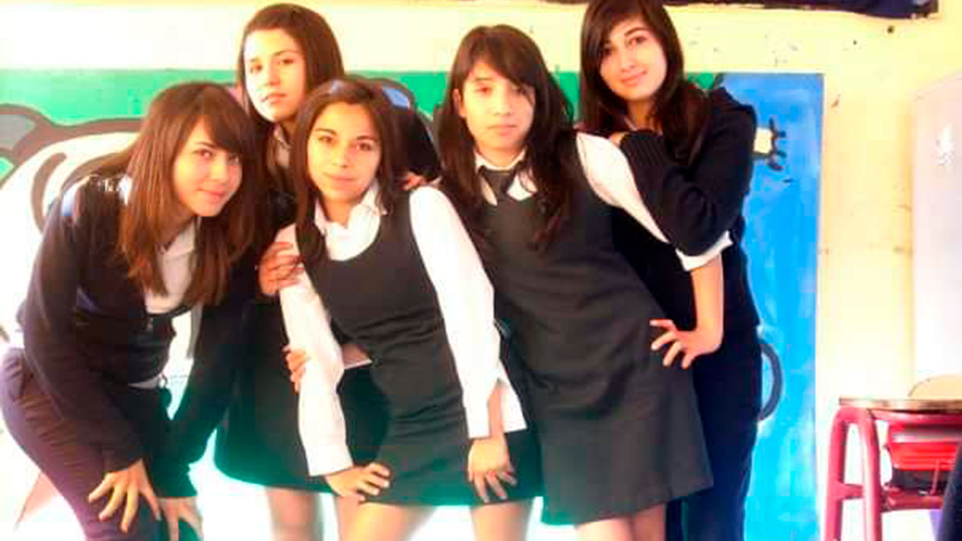 A los 16 años, mientras iba al secundario