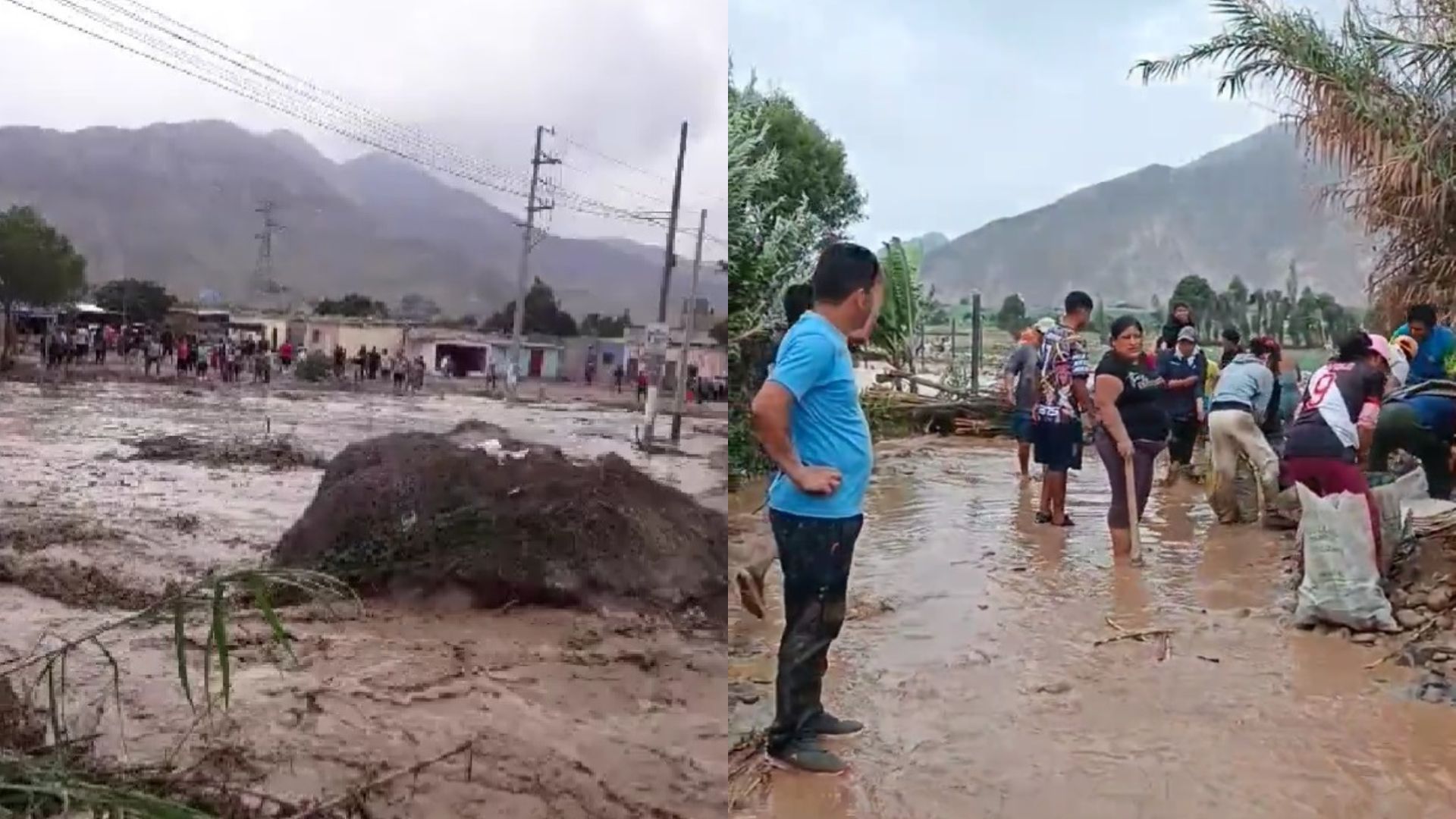 Carabayllo resultó ser uno de los distritos más afectados por las intensas lluvias en la capital.