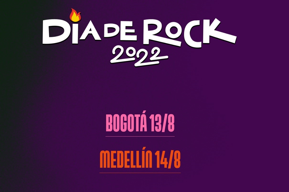 Estas son las bandas y los precios para el Día del Rock en Bogotá y Medellín