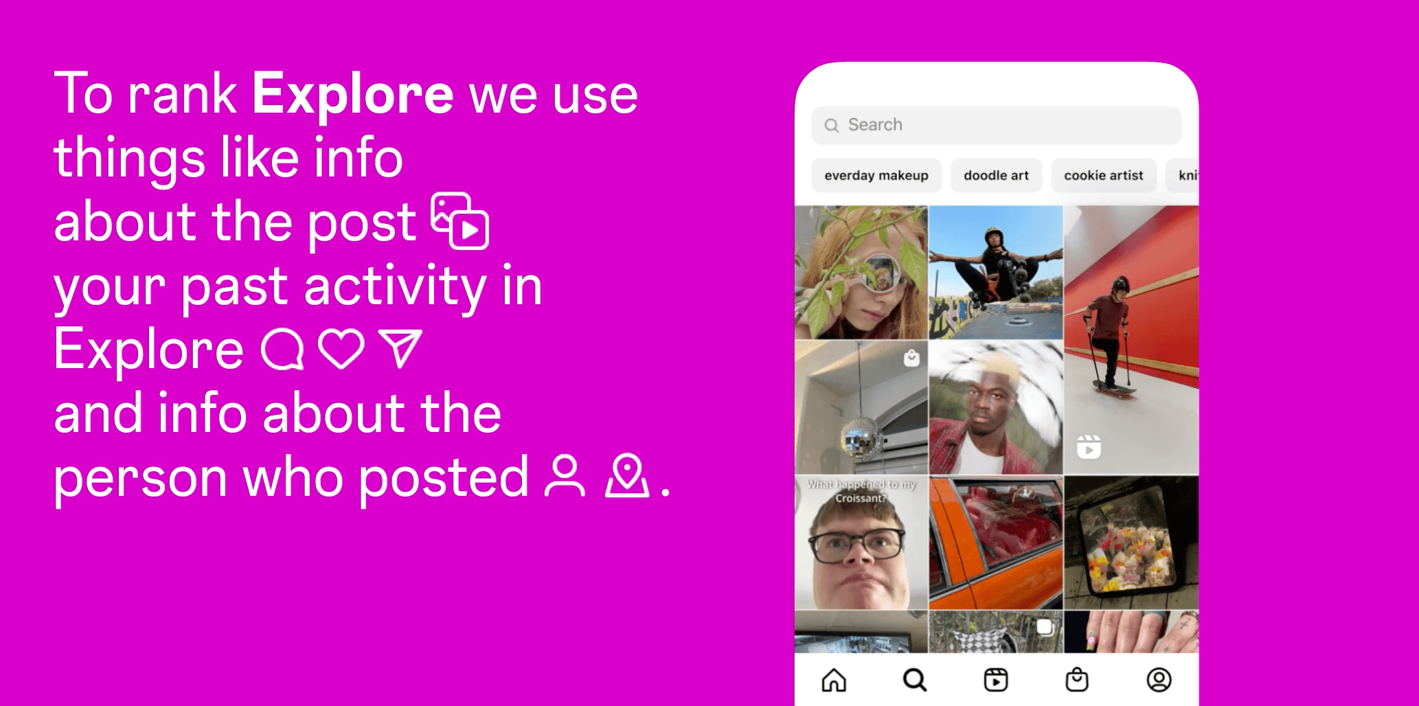 Instagram explica cómo funciona su algoritmo para recomendar contenido en Explorar. (Instagram)
