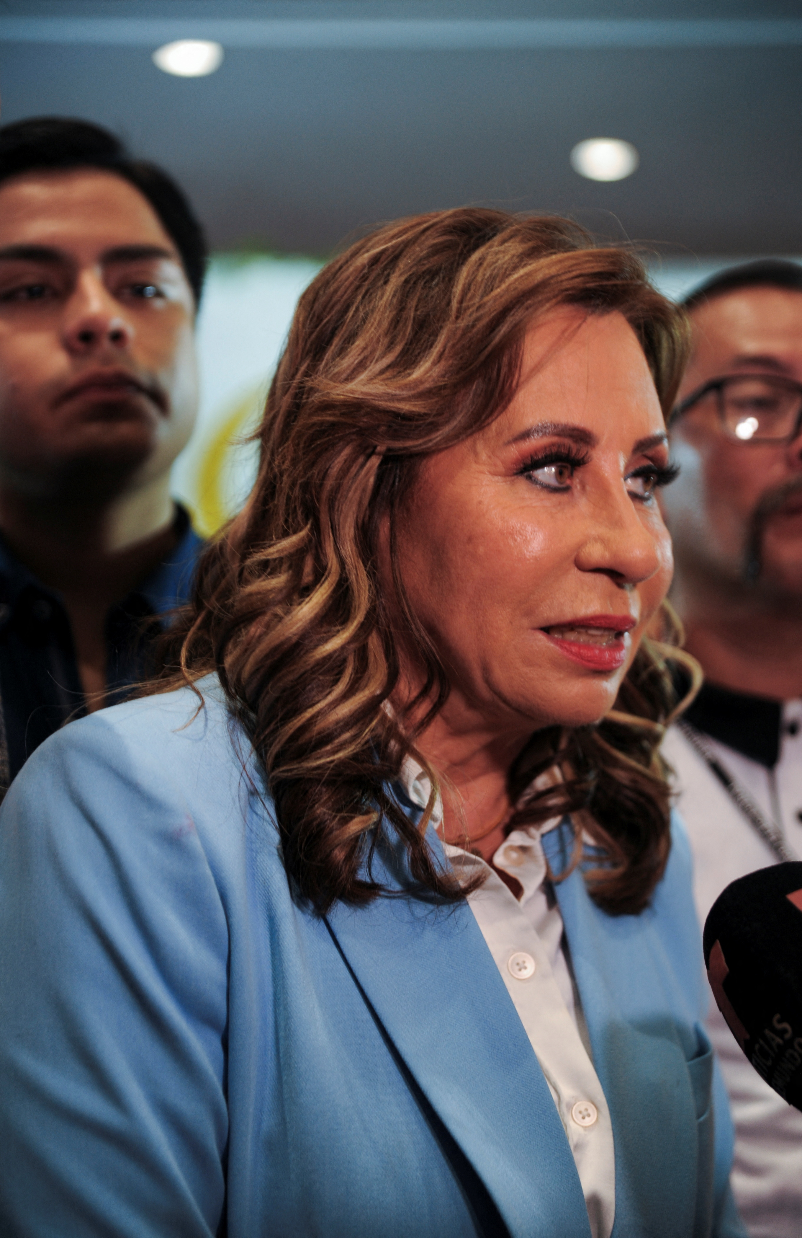 La exprimera dama Sandra Torres participará en la segunda vuelta de las presidenciales en Guatemala. REUTERS/Cristina Chiquin