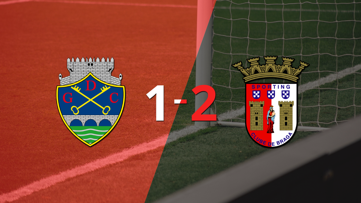 SC Braga sacó el triunfo 2-1 en su visita a Chaves