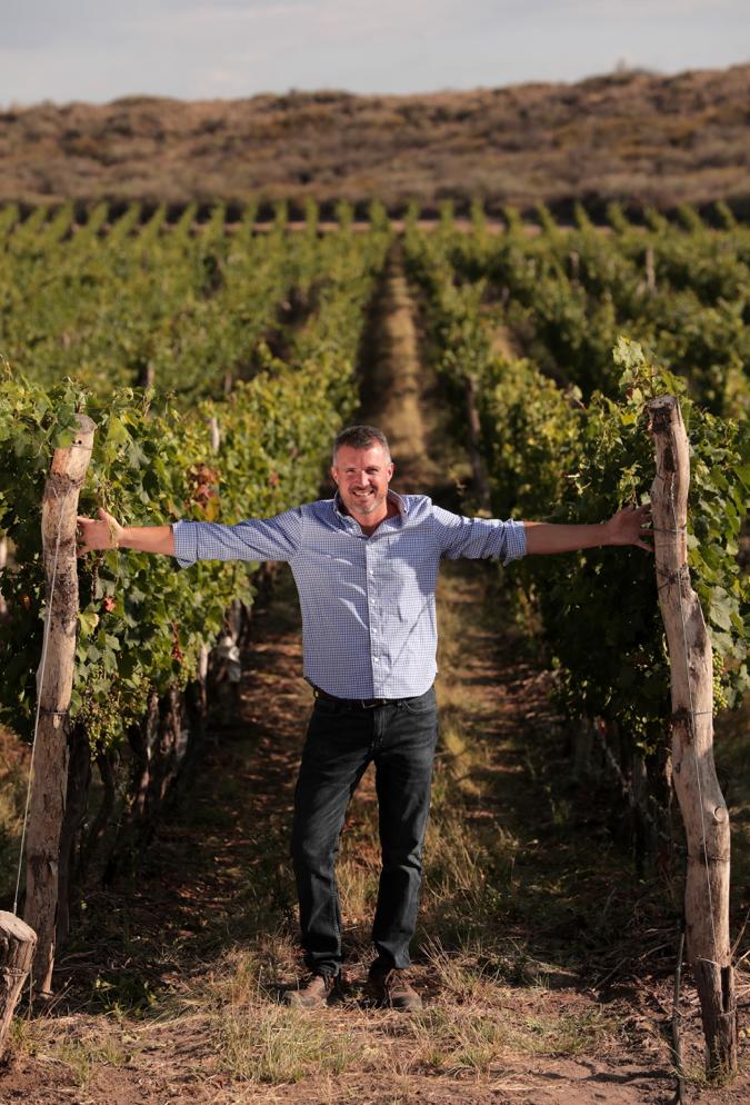 Endologo Juan Bruzzone of the Fabre Montmayou winery