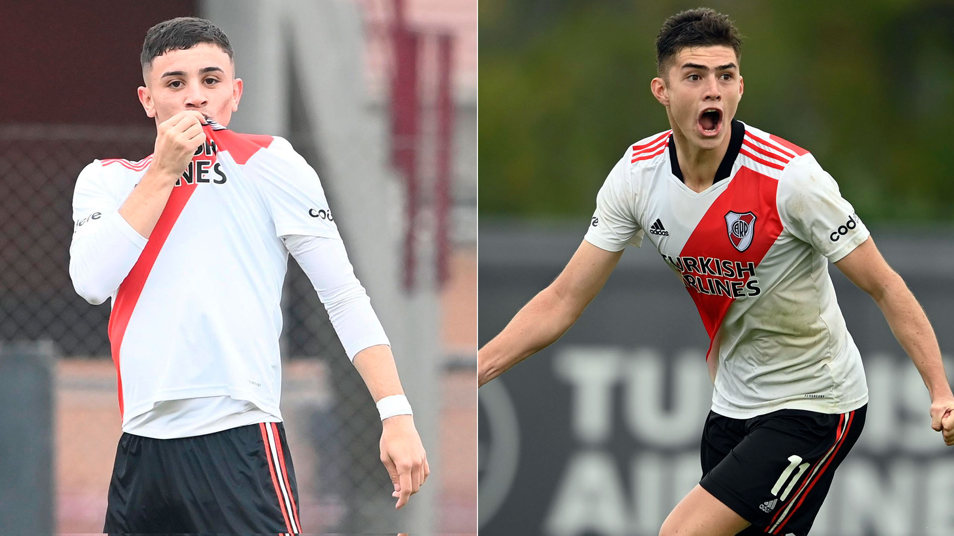 Franco Alfonso y Joaquín Panichelli, los dos jóvenes de la Reserva que fueron convocados por Marcelo Gallardo