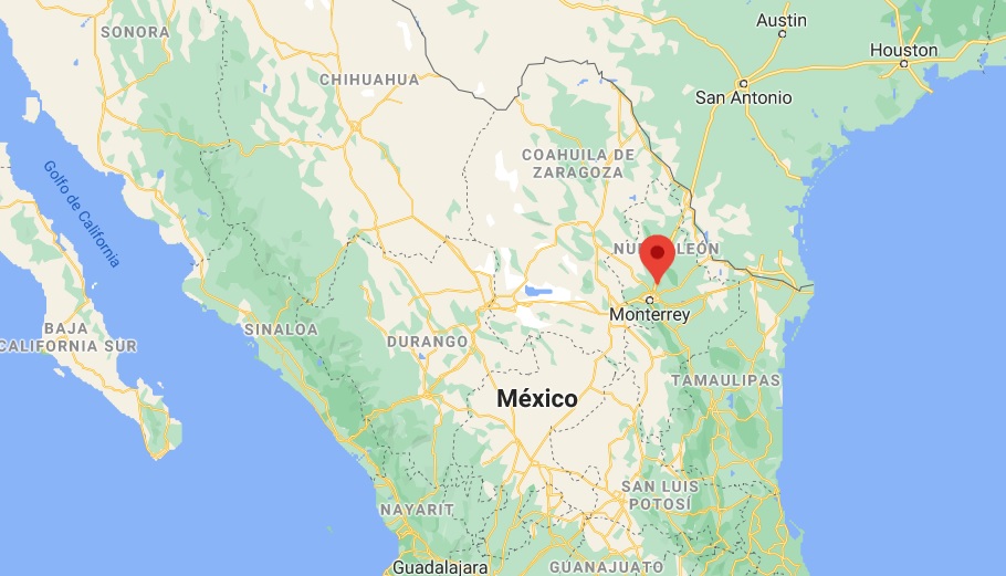 El sismo se localizó en Ciénega de Flores (Google Maps)