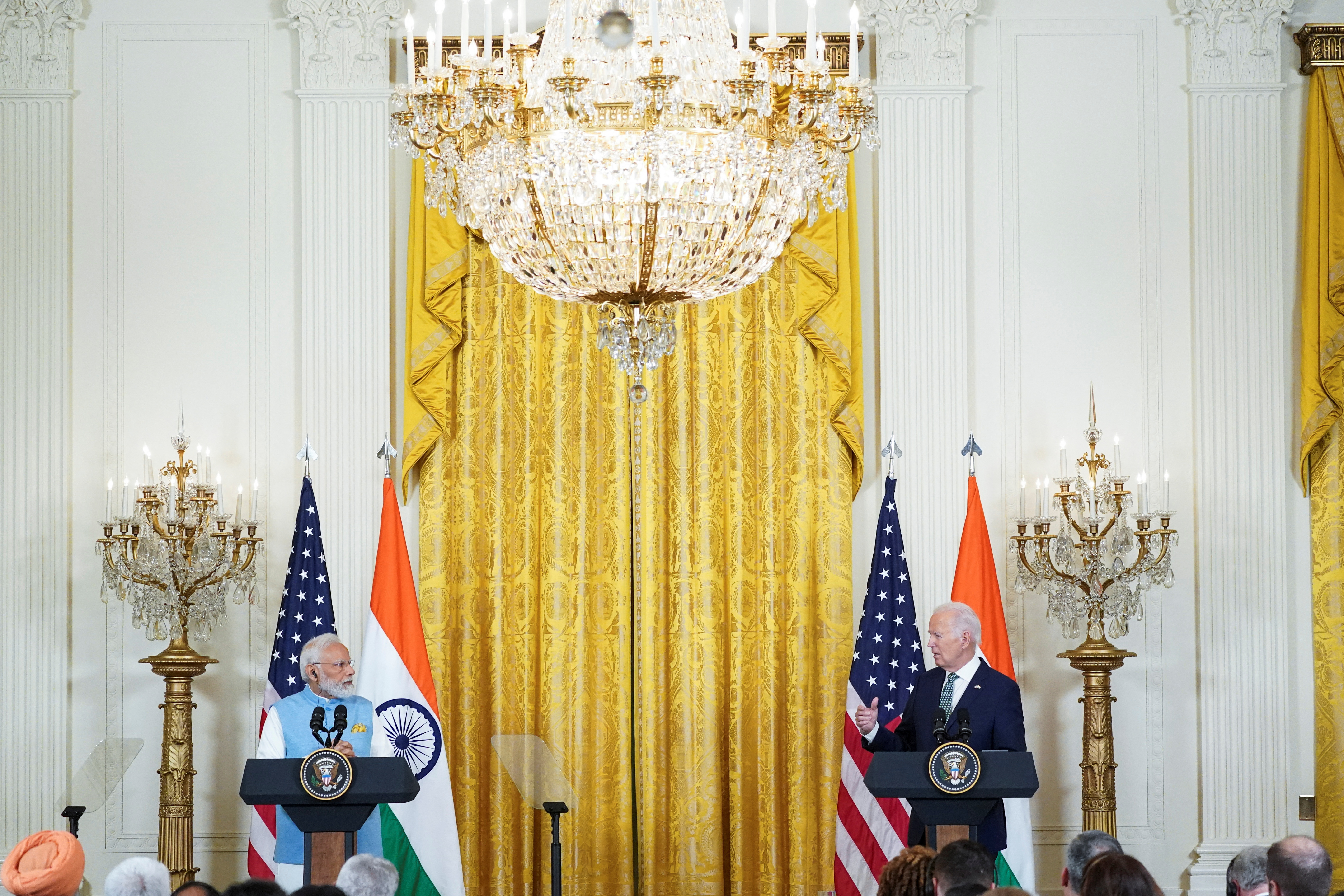 La guerra en Ucrania es uno de los temas que más tensión genera entre EEUU y la India (REUTERS/Evelyn Hockstein)