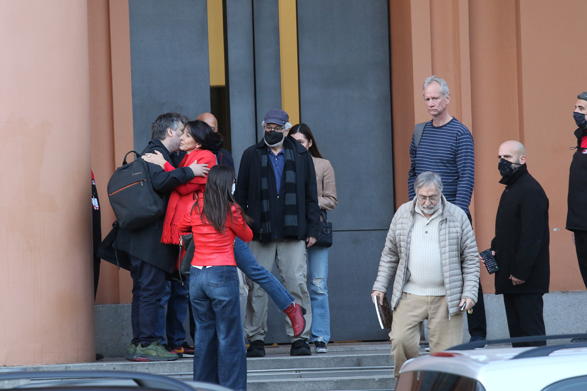 Semanas atrás Luis Brandoni filmó con Robert De Niro la serie Nada en Buenos Aires. No se comunicaban ni en inglés ni español sino en italiano (Foto: Ramiro Souto)
