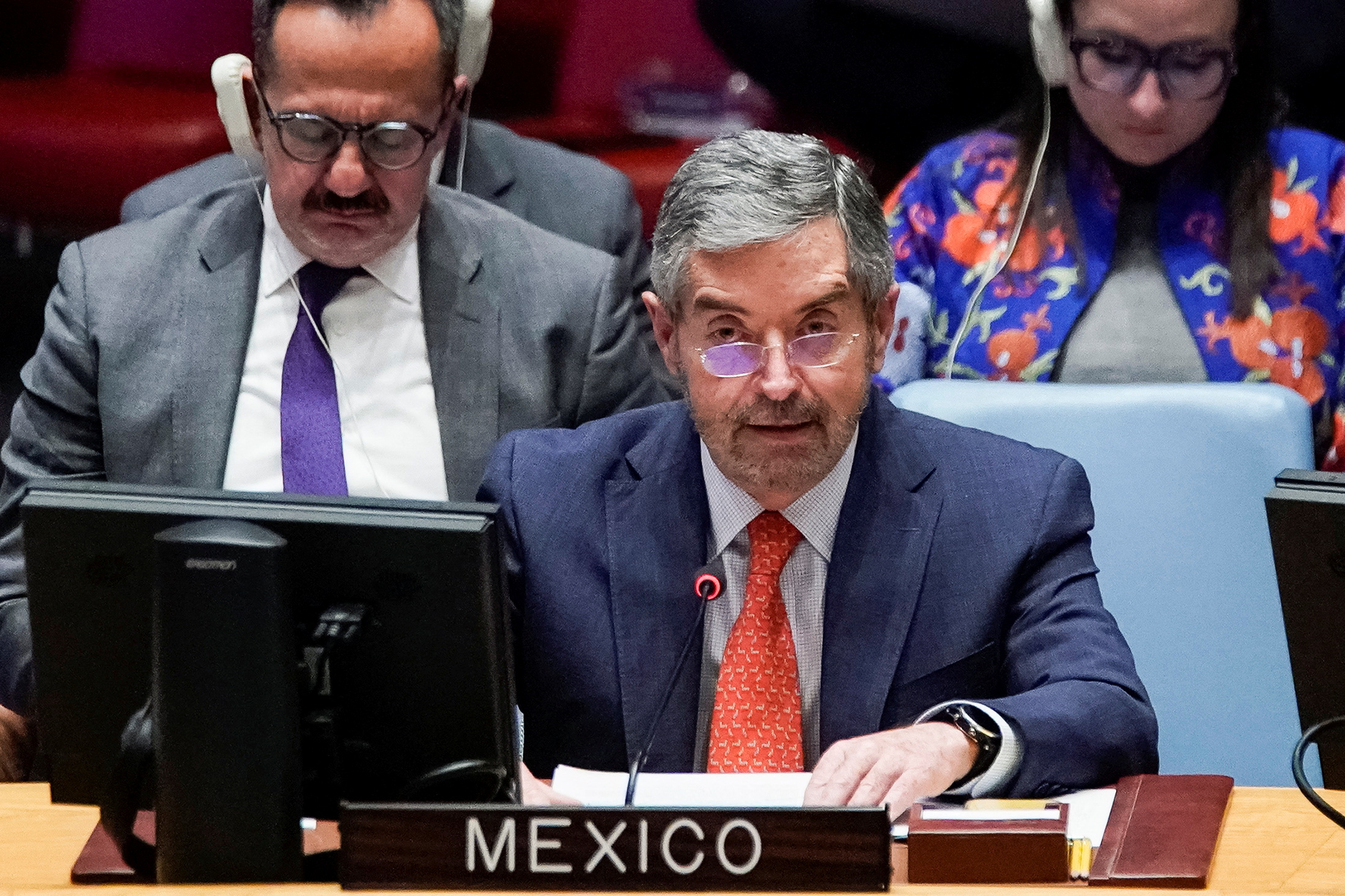 México advirtió ante la ONU que sin el control de tráfico de armas no se podrá pacificar al país