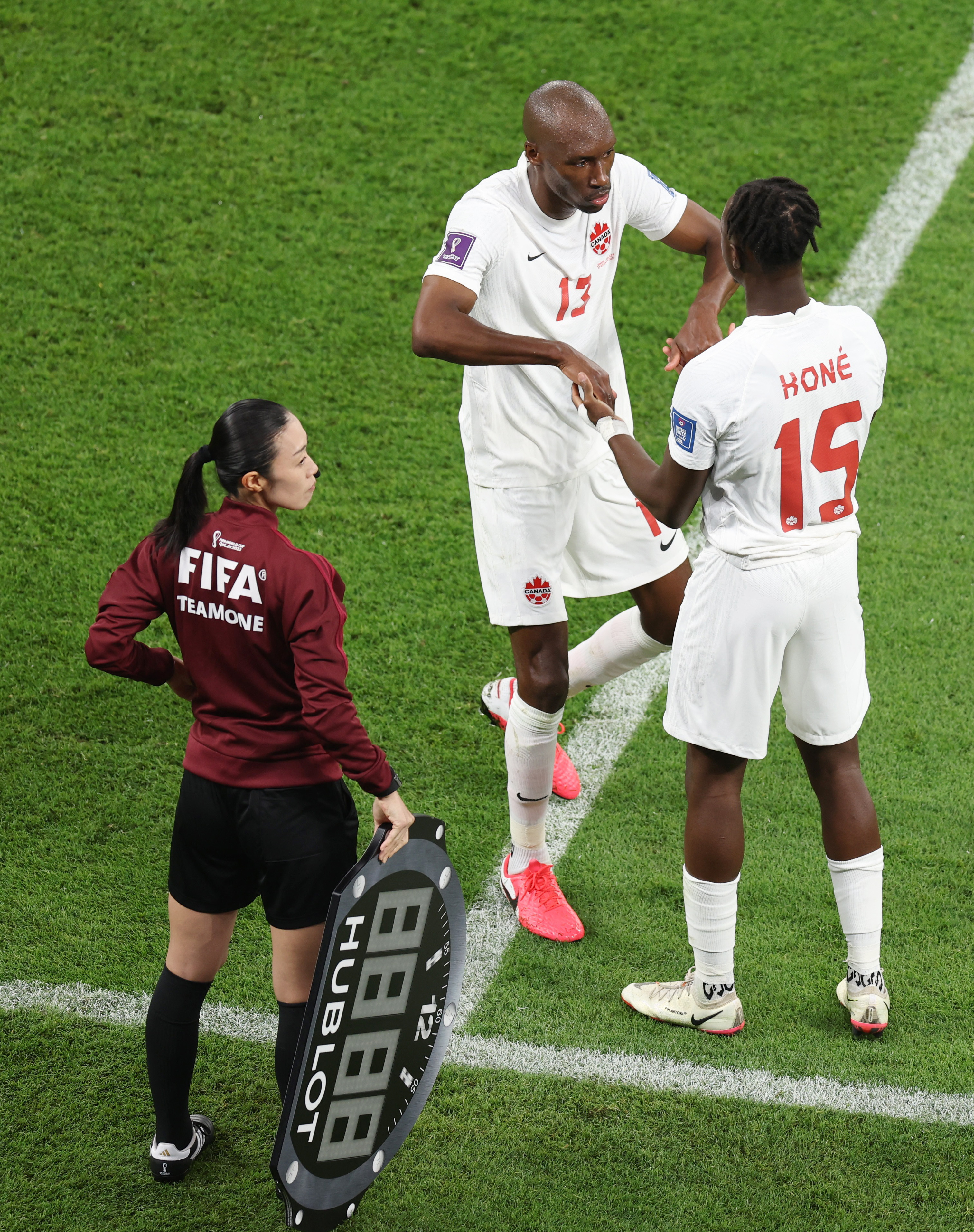 Ismael Kone reemplazó al capitán canadiense, Atiba Hutchinson (REUTERS/Molly Darlington)