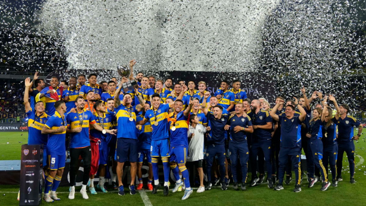 Frank Fabra y Sebastián Villa, los colombianos que se coronaron campeones de la Supercopa Argentina