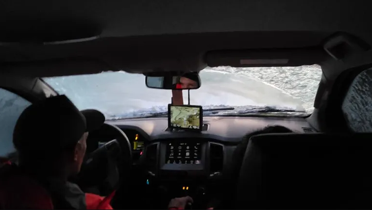 Un hombre recorri&oacute; 50 km en la nieve para rescatar a una embarazada aislada en Neuqu&eacute;n