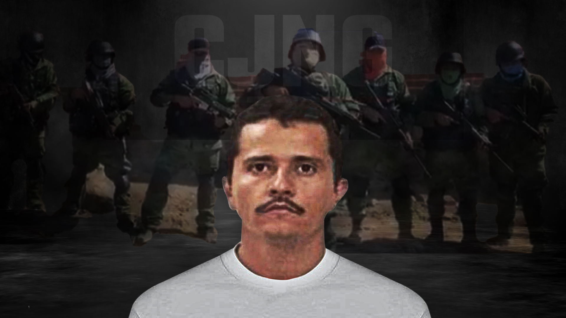 El Mencho del CJNG es uno de los capos más buscados por autoridades de México y EEUU (Fotoarte: Steve Allen)