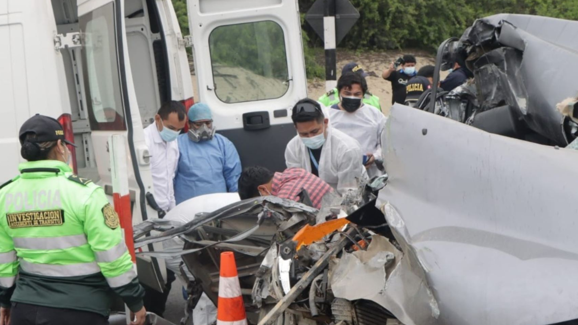 Accidentes de tránsito en Perú.
Foto: Andina