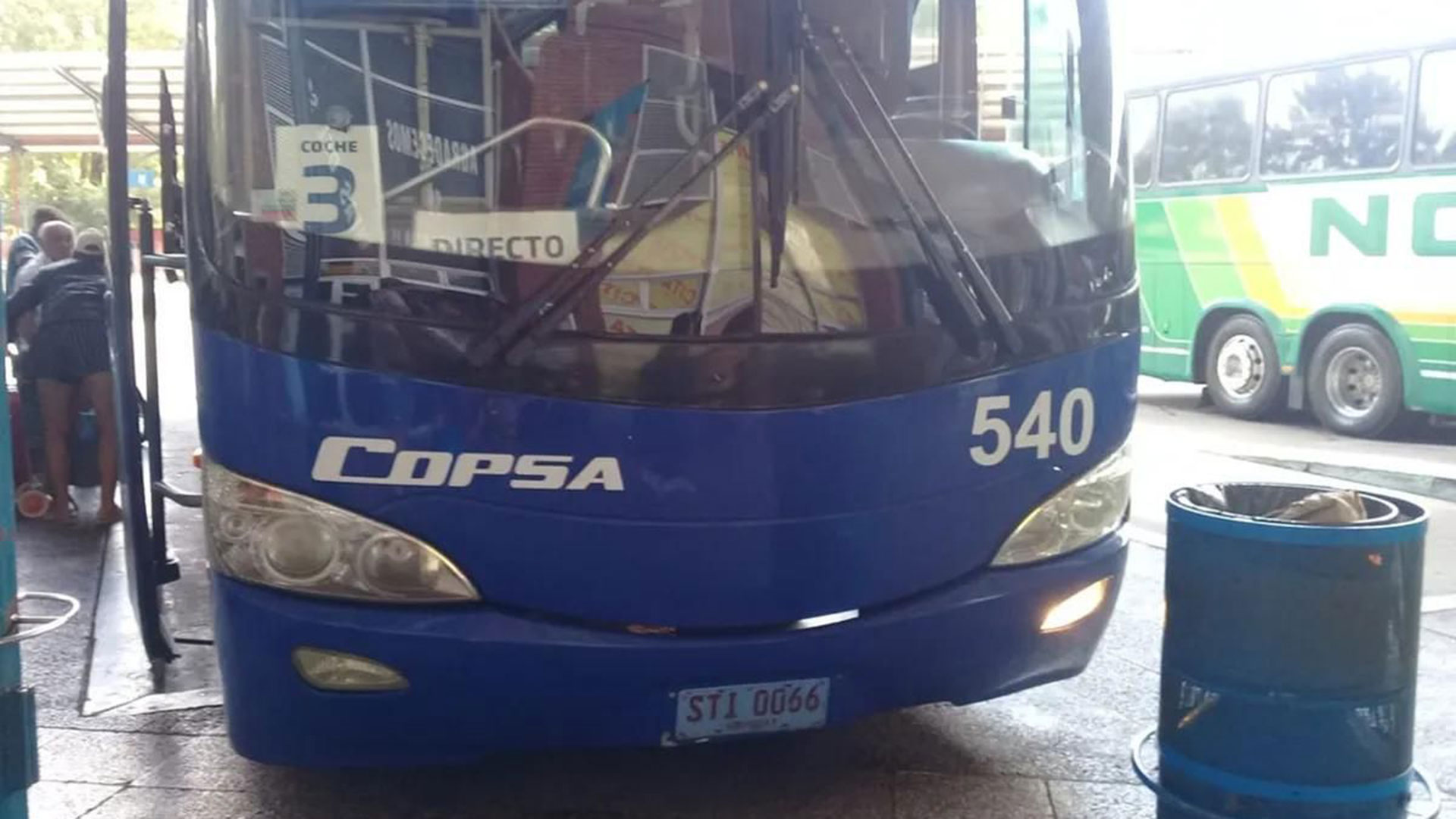 Pasajeros del coche accidentado denunciaron problemas mecánicos en viaje previo, lo hicieron en la empresa pero también en posteo de redes sociales. Foto: Iván Silchenkoo.