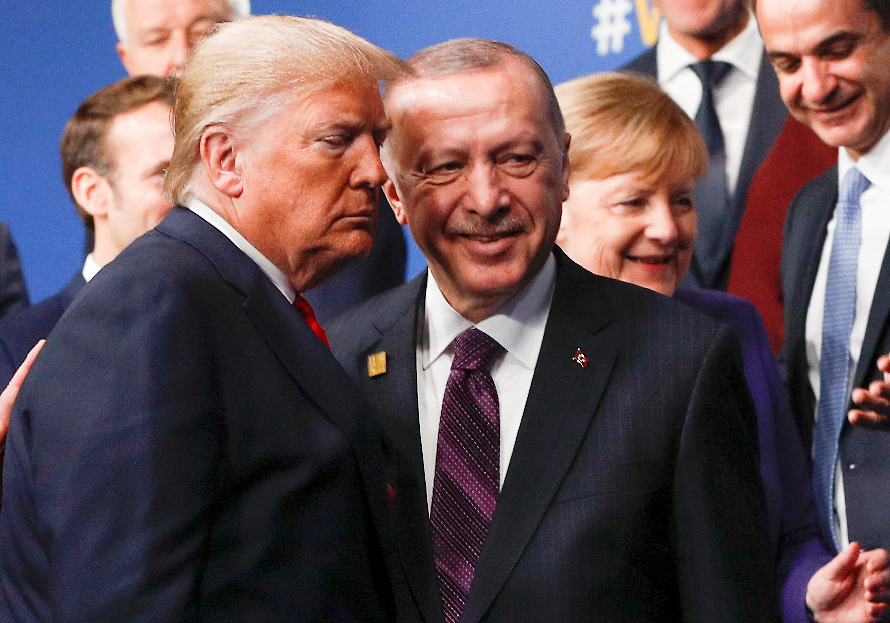 En términos de reservas para afrontar sus obligaciones externas, el país de peor situación es Turquía, que las gastó para sostener su moneda, dice The Economist. En la foto , el presidente turco, Recep Tayip Erdogan, con el de EEUU, Donald Trump