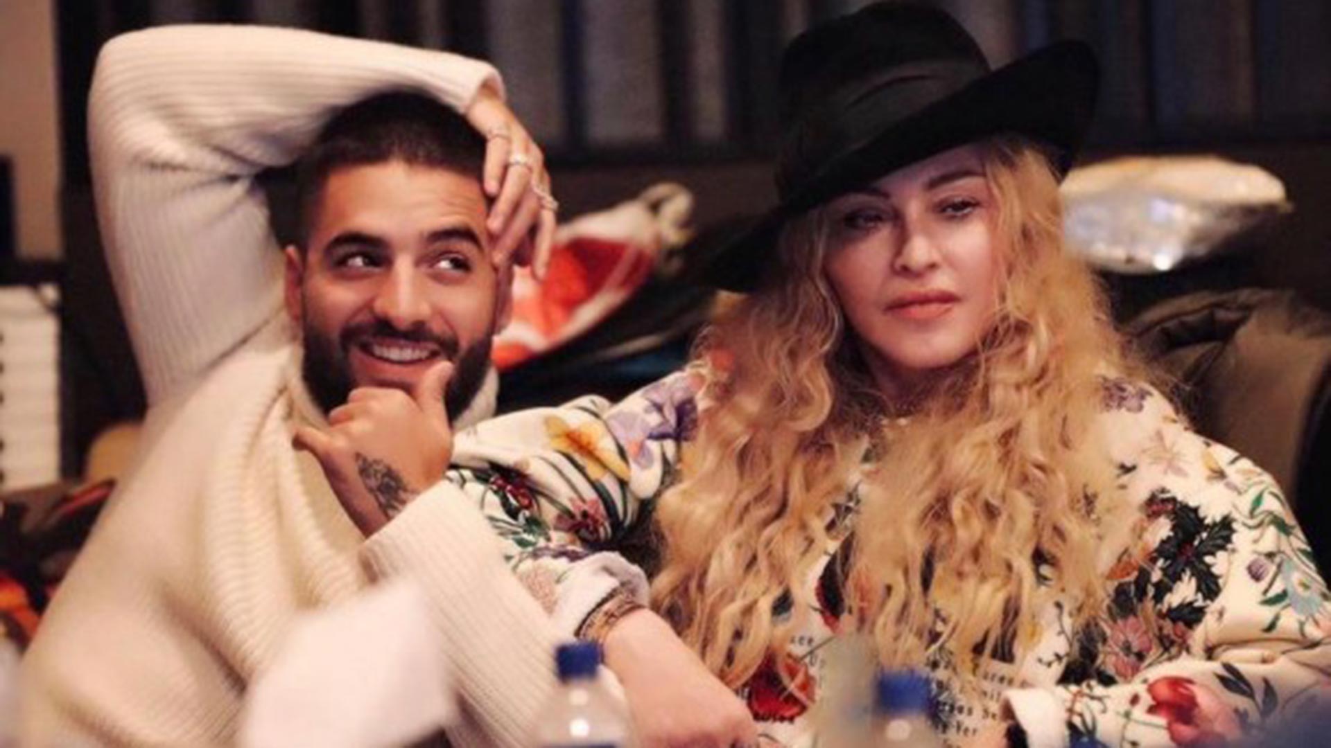 Para evitar que Madonna cancelara su presentación, Maluma ofreció que se quedara en su casa