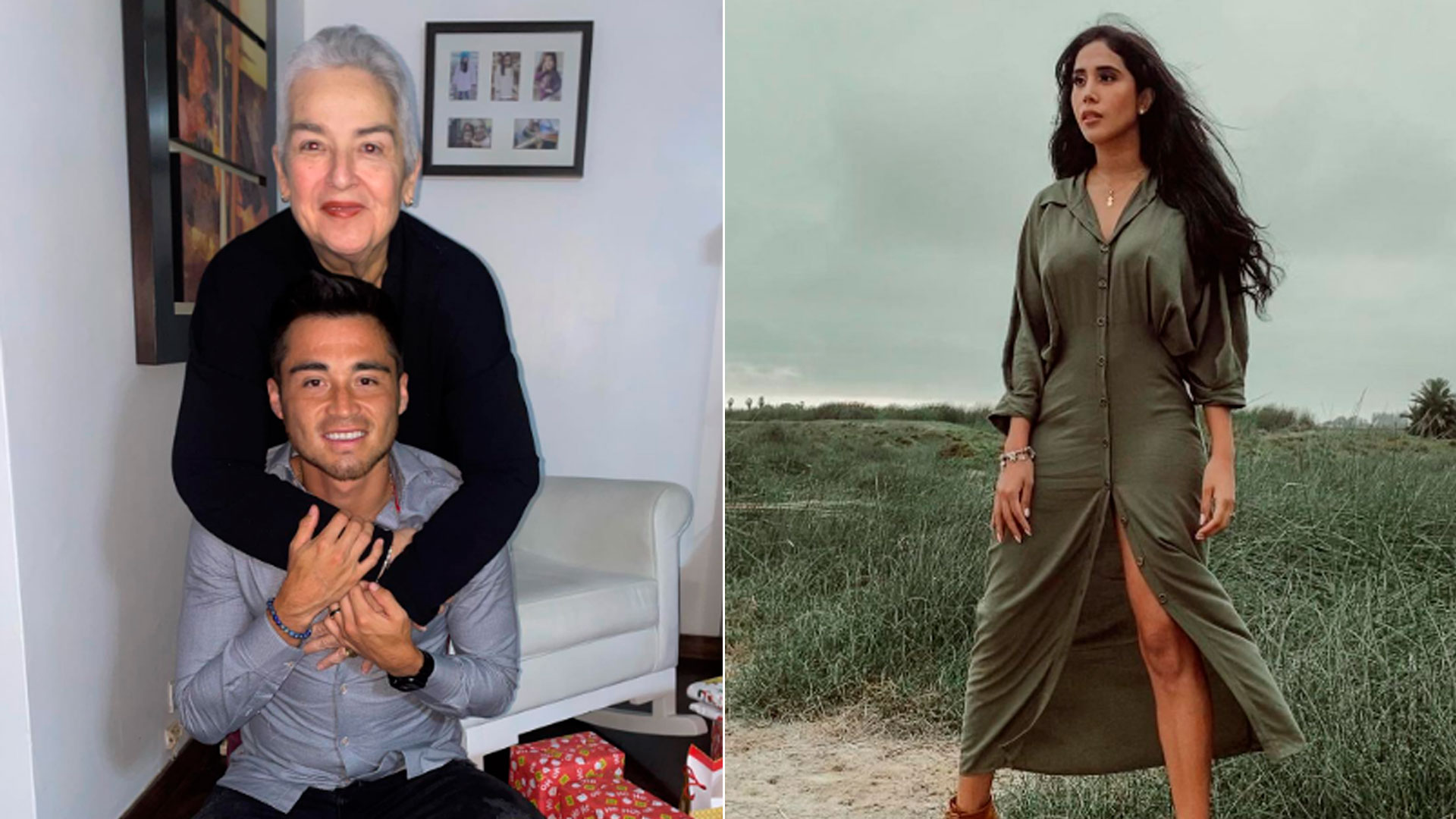 Rodrigo Cuba's mother defended herself against Melissa Paredes' complaint.  (instagram) 