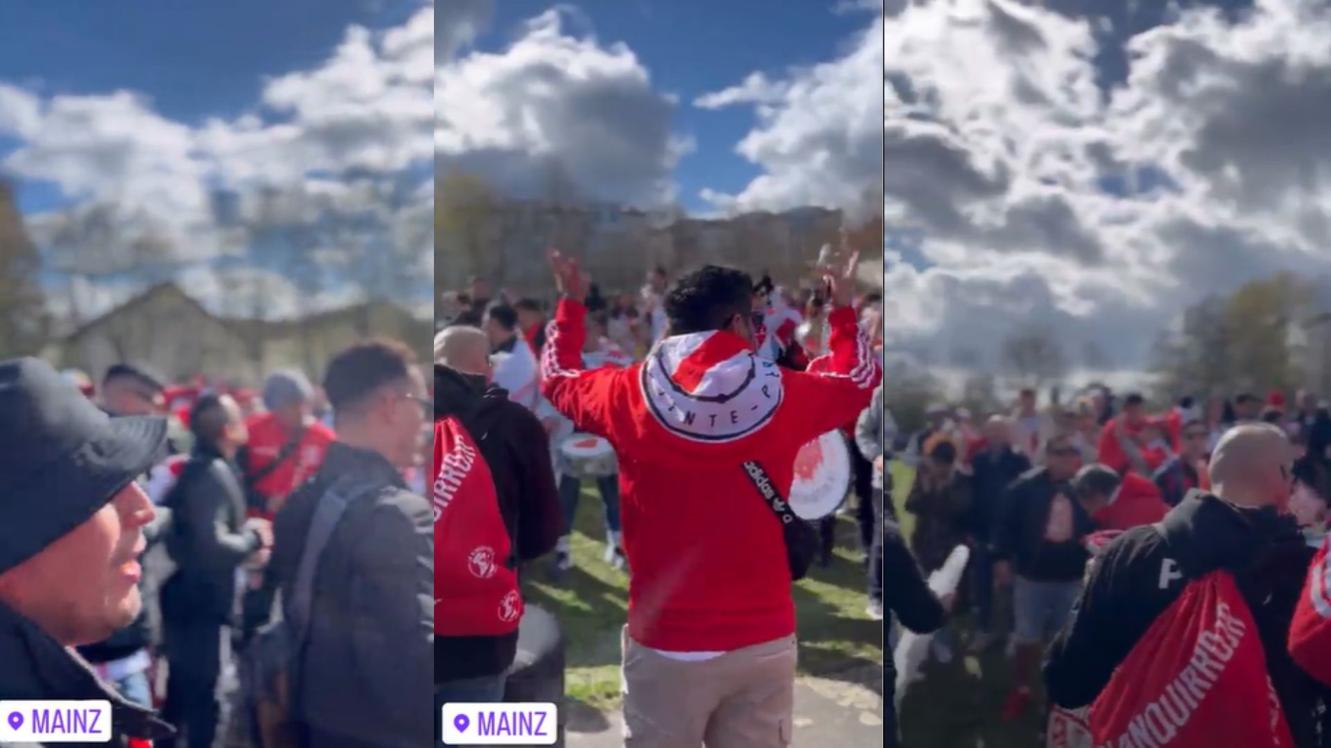 Perú vs Alemania: hinchas de la ‘blanquirroja’ realizaron ‘banderazo’ a pocas horas del amistoso