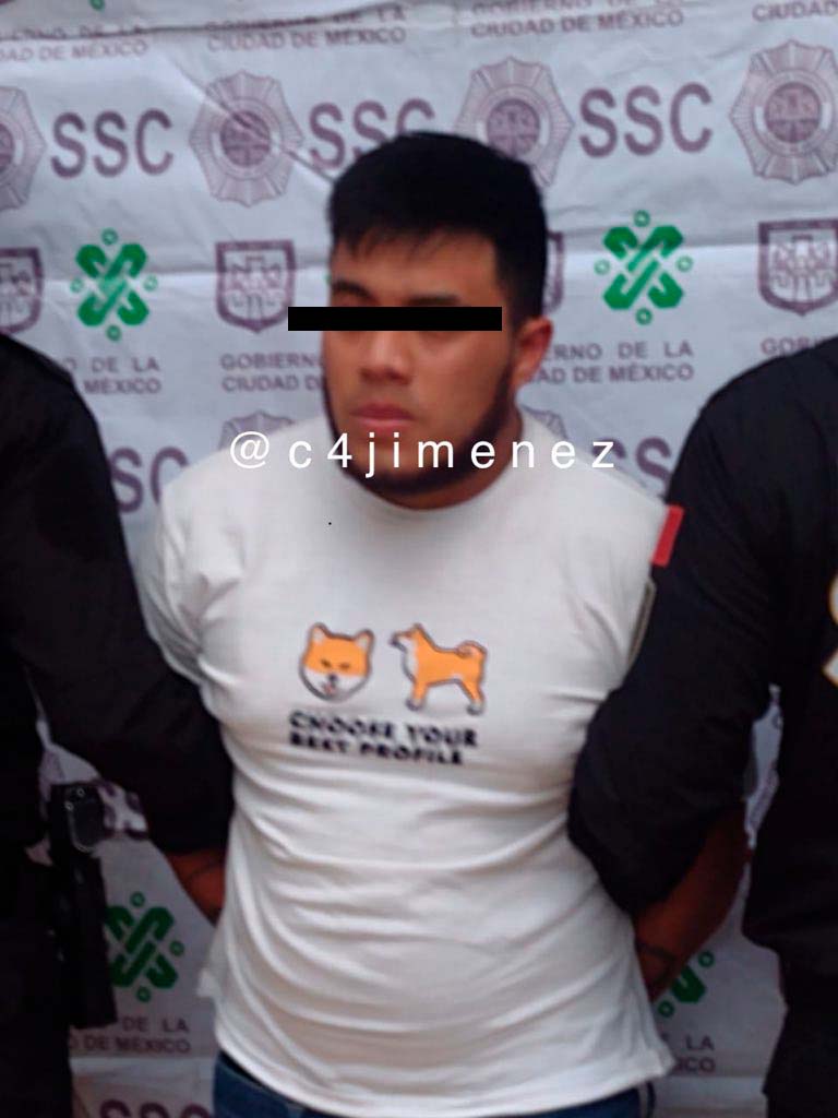 "The ball"leader of the Unión Tepito was arrested during the early hours of September 3 (Photo: Twitter/@c4jimenez)