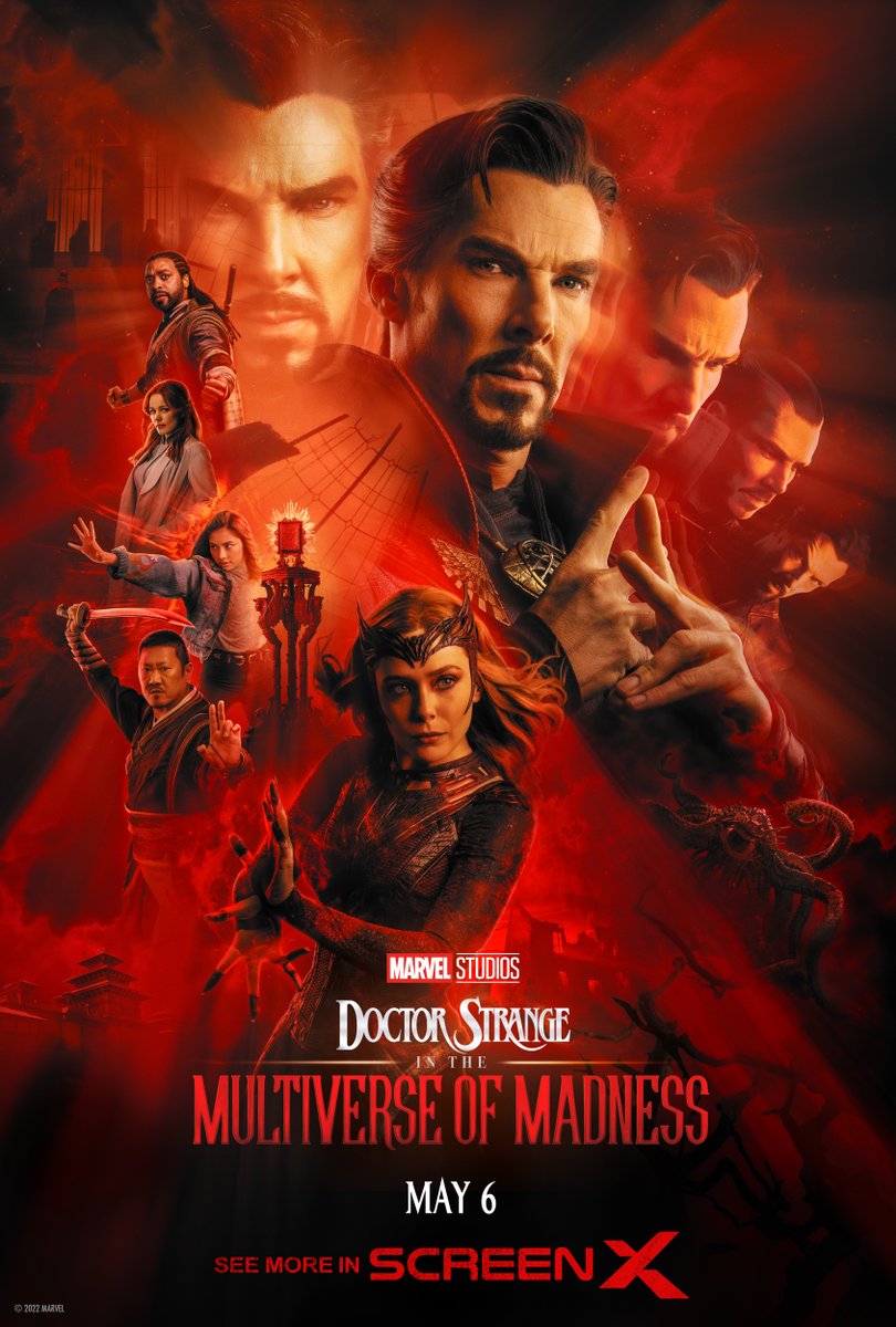 poster of "Doctor Strange in the Multiverse of Madness".  (Marvel Studios)