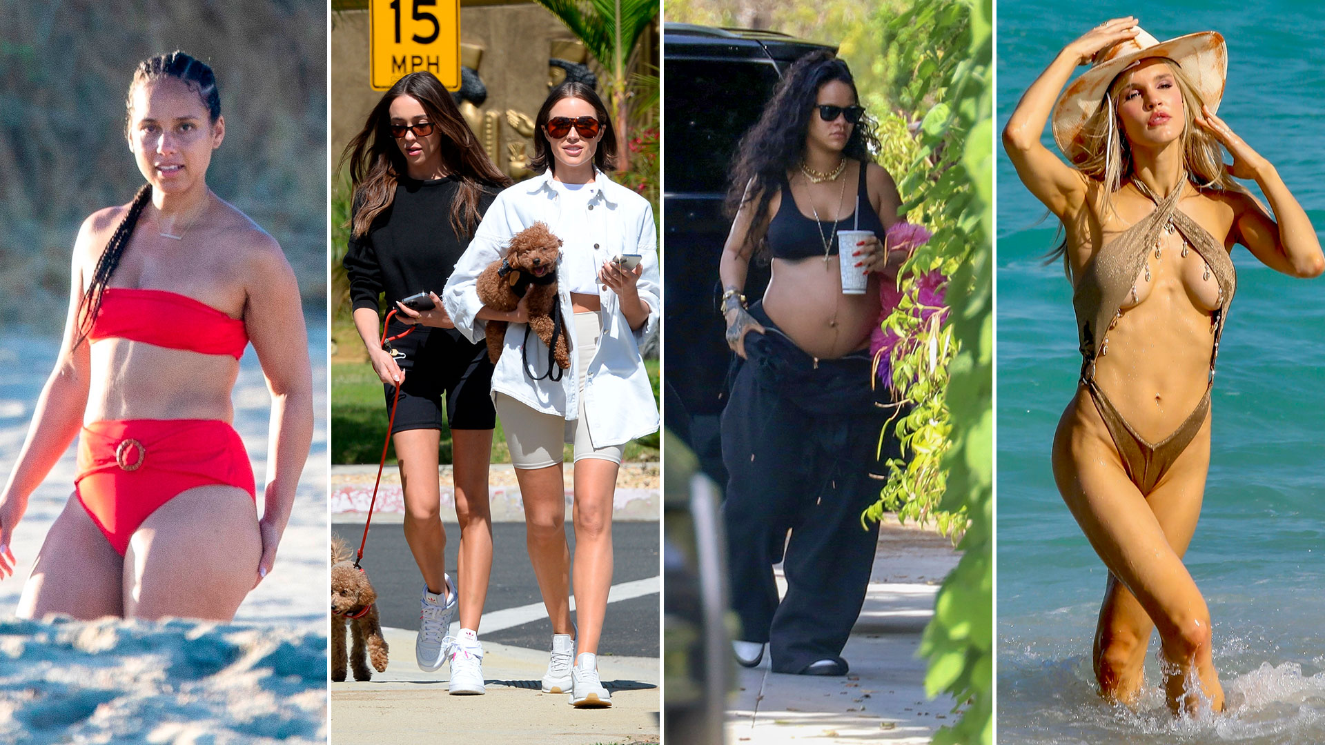 Las vacaciones familiares de Alicia Keys en Cabo San Lucas, el paseo de Rihanna en Los Ángeles: celebrities en un click