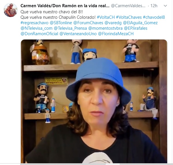 Carmen Valdés lamentó las diferencias económicas y legales que dejaron fuera del aire los programas de "Chespirito"