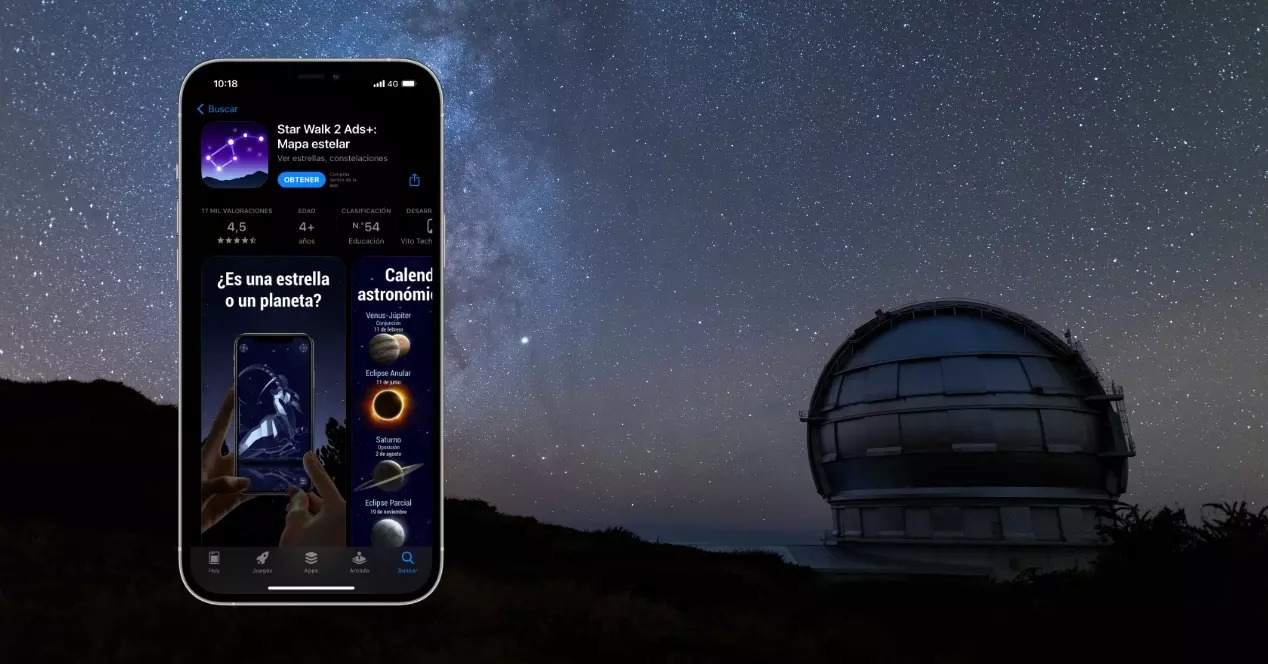 Las 5 aplicaciones para observar eventos astronómicos este 2023