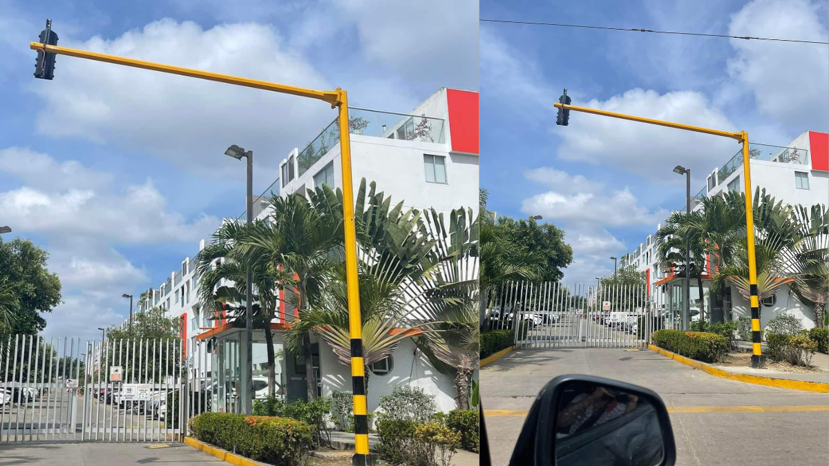 Semáforo a la entrada de un conjunto residencial en Cartagena sería un despropósito según la comunidad