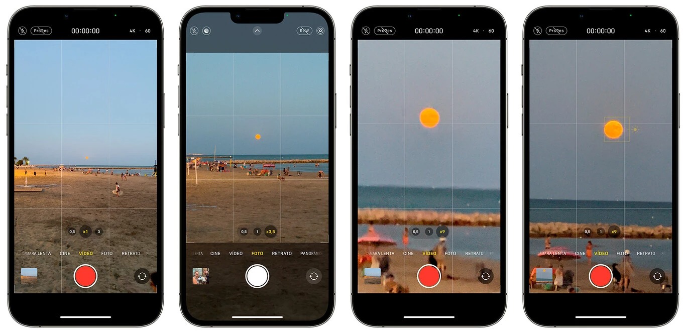 Come fotografare la luna con un iPhone.  Segui i preferiti