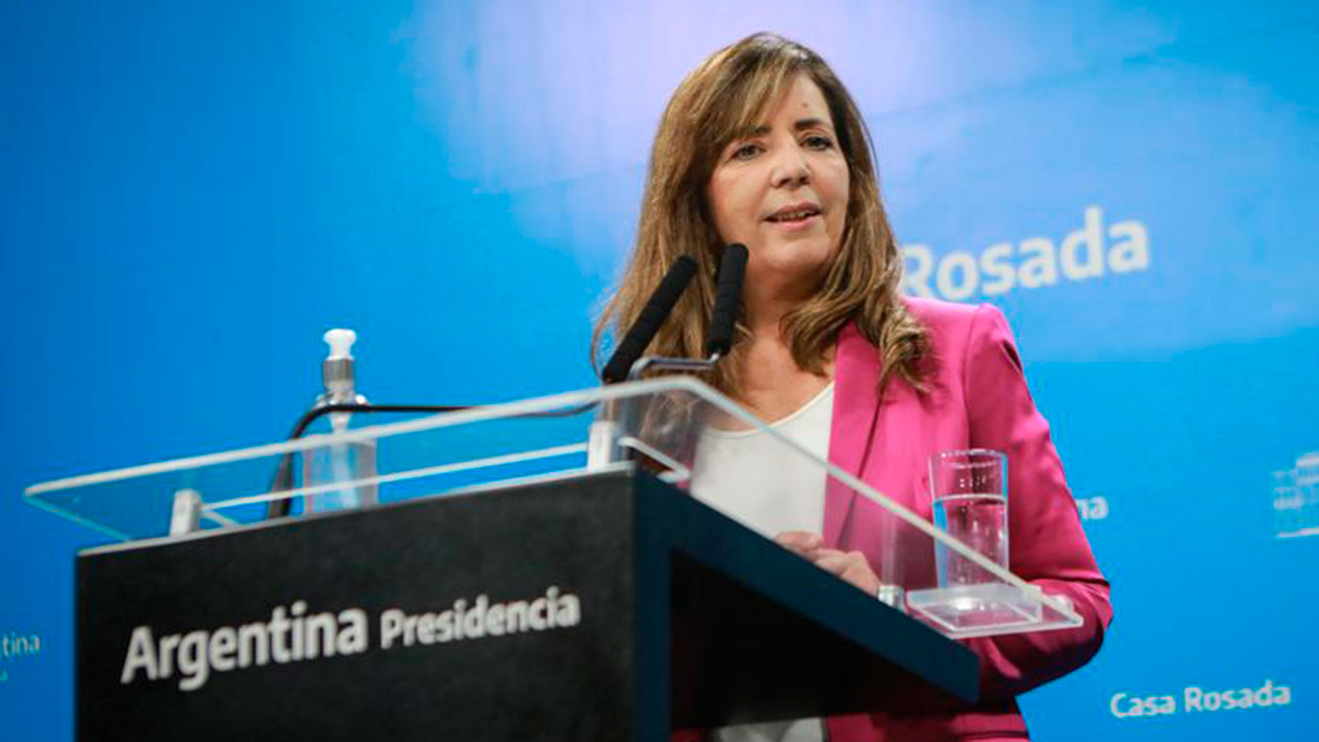 Gabriela Cerruti, portavoz presidencial (Presidencia)
