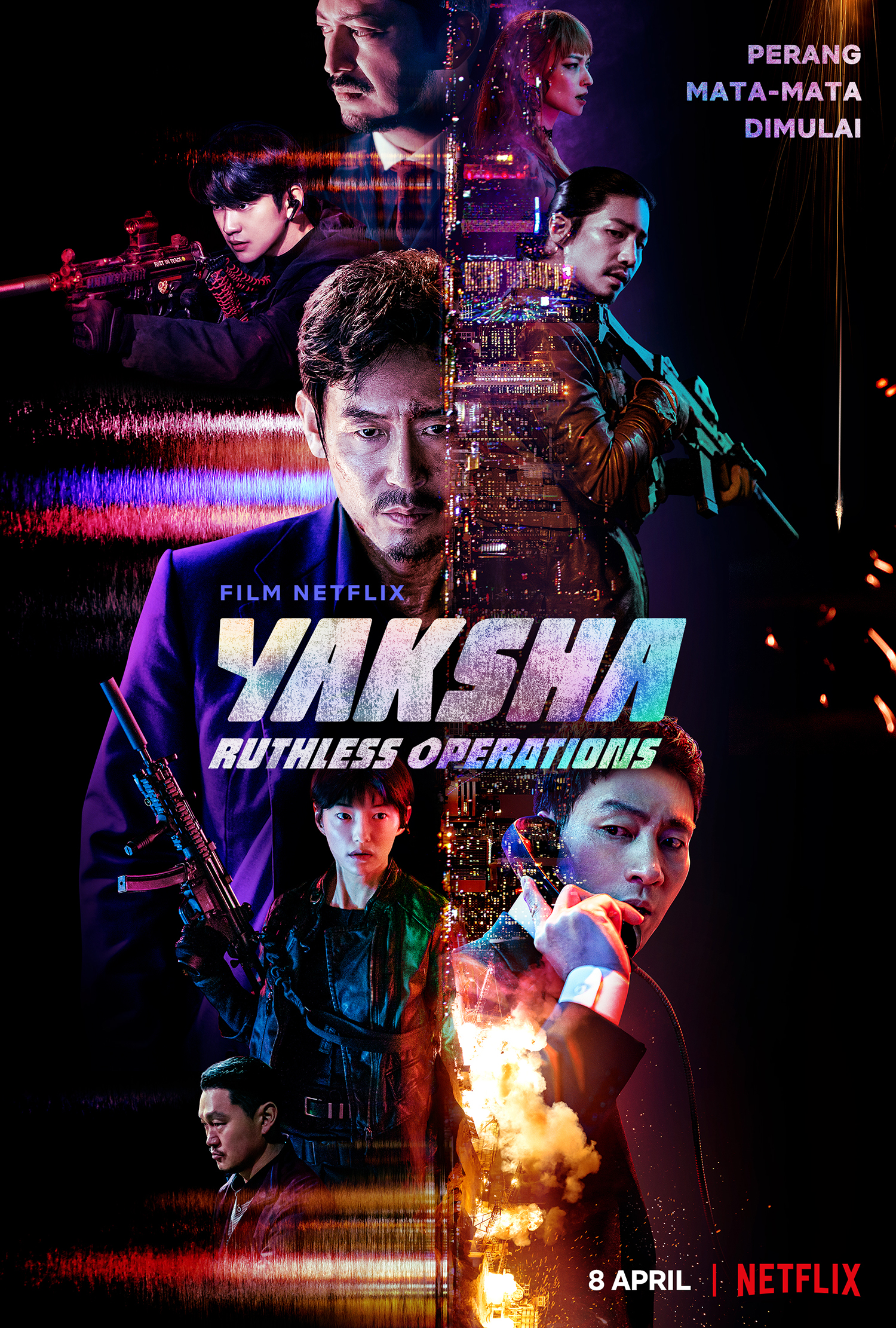 Póster de "Yaksha: Operaciones despiadadas". (Netflix)