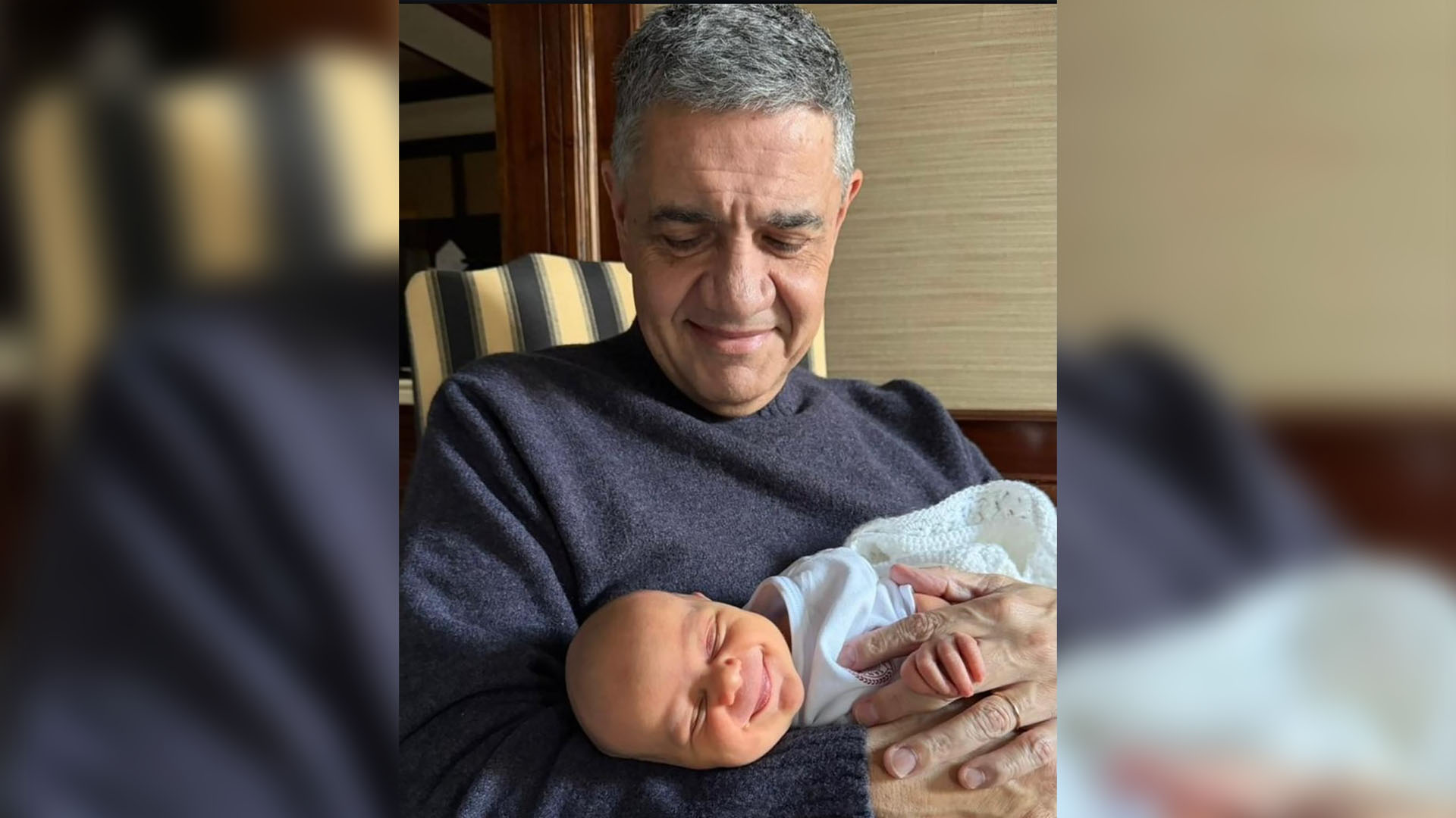 Jorge Macri comparti&oacute; una foto con su hijo Vito: 