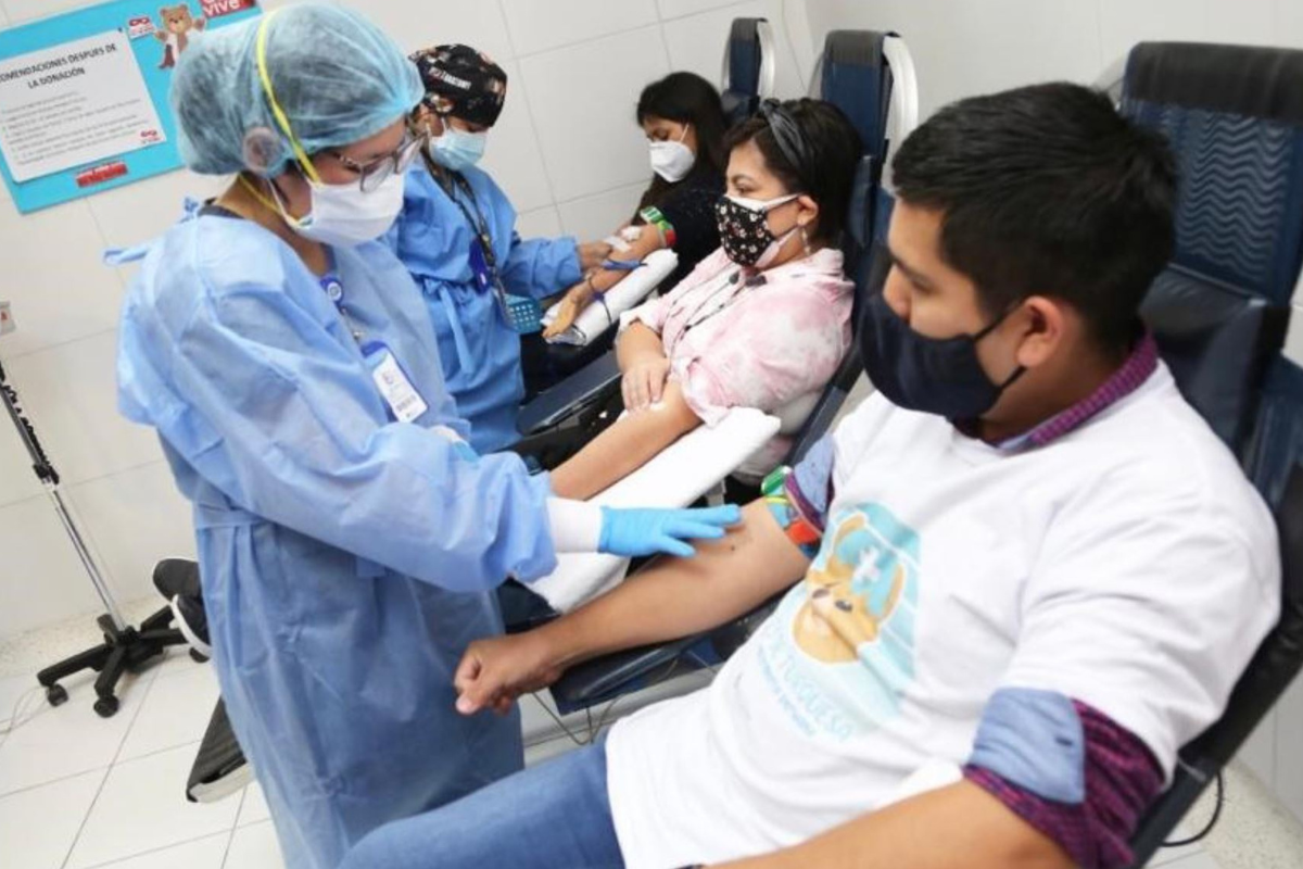 Donación de sangre en el Perú se redujo en 70% durante la pandemia Covid-19