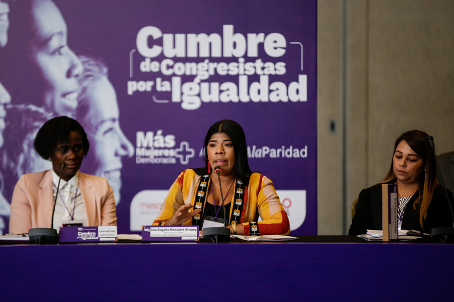 Bogotá. 05 de julio de 2022. Cumbre Nacional de Congresistas por la Igualdad. (Colprensa-Mariano Vimos)
